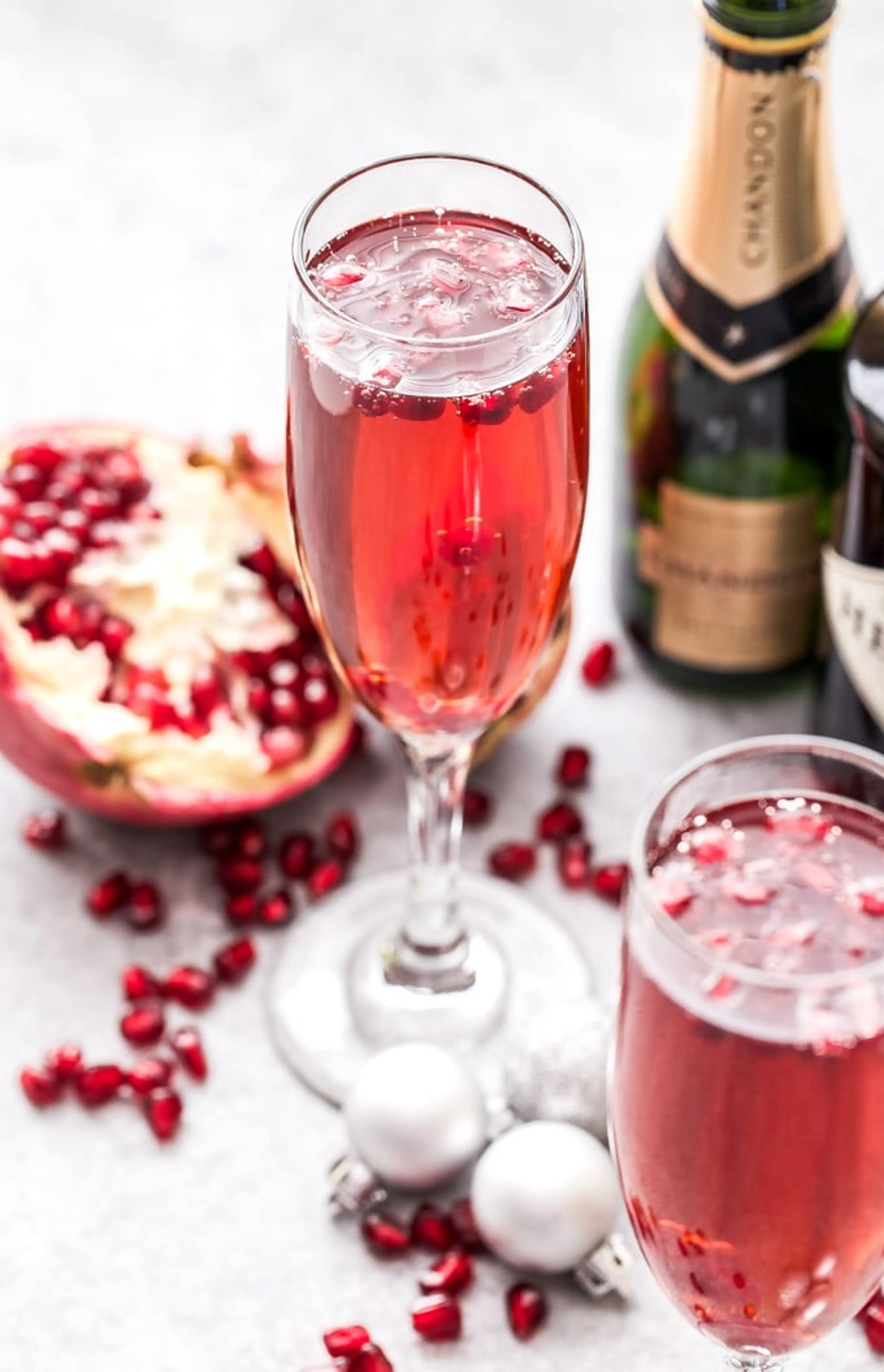 Pomegranate French 75
