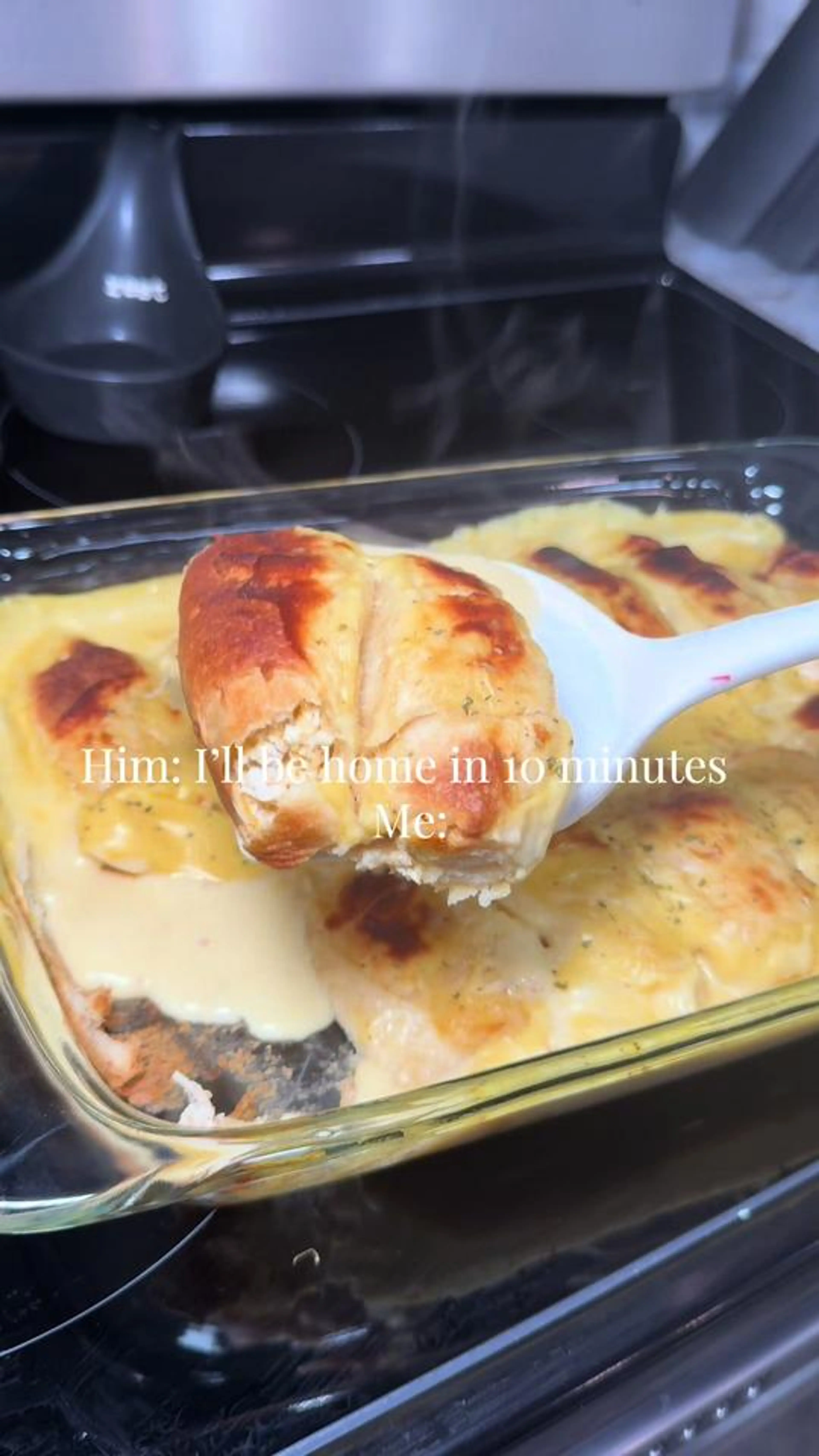 Cheesy Chicken Crescent Rolls