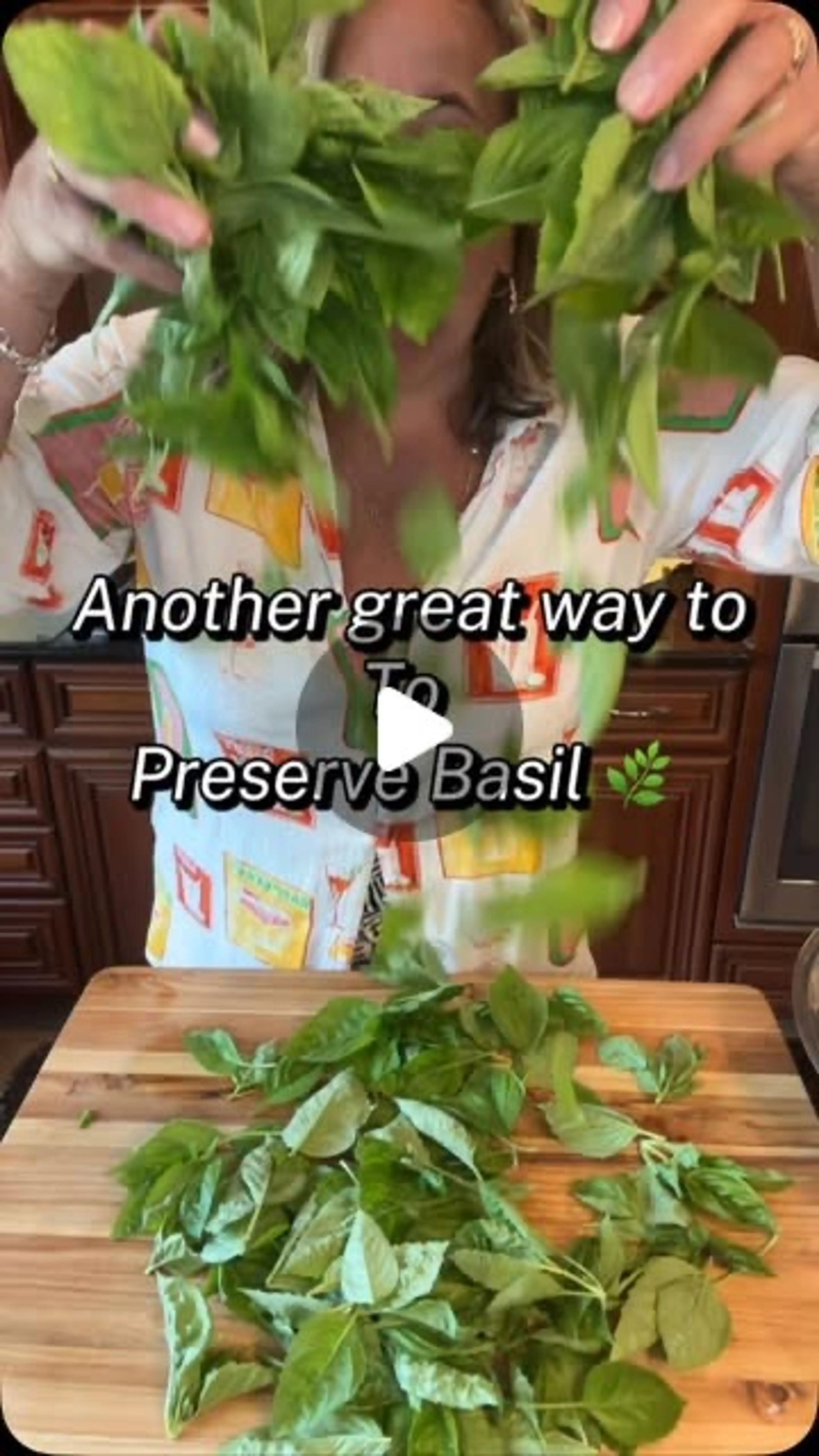 Another Great Way to Preserve Basil - Make Homemade Pesto!
