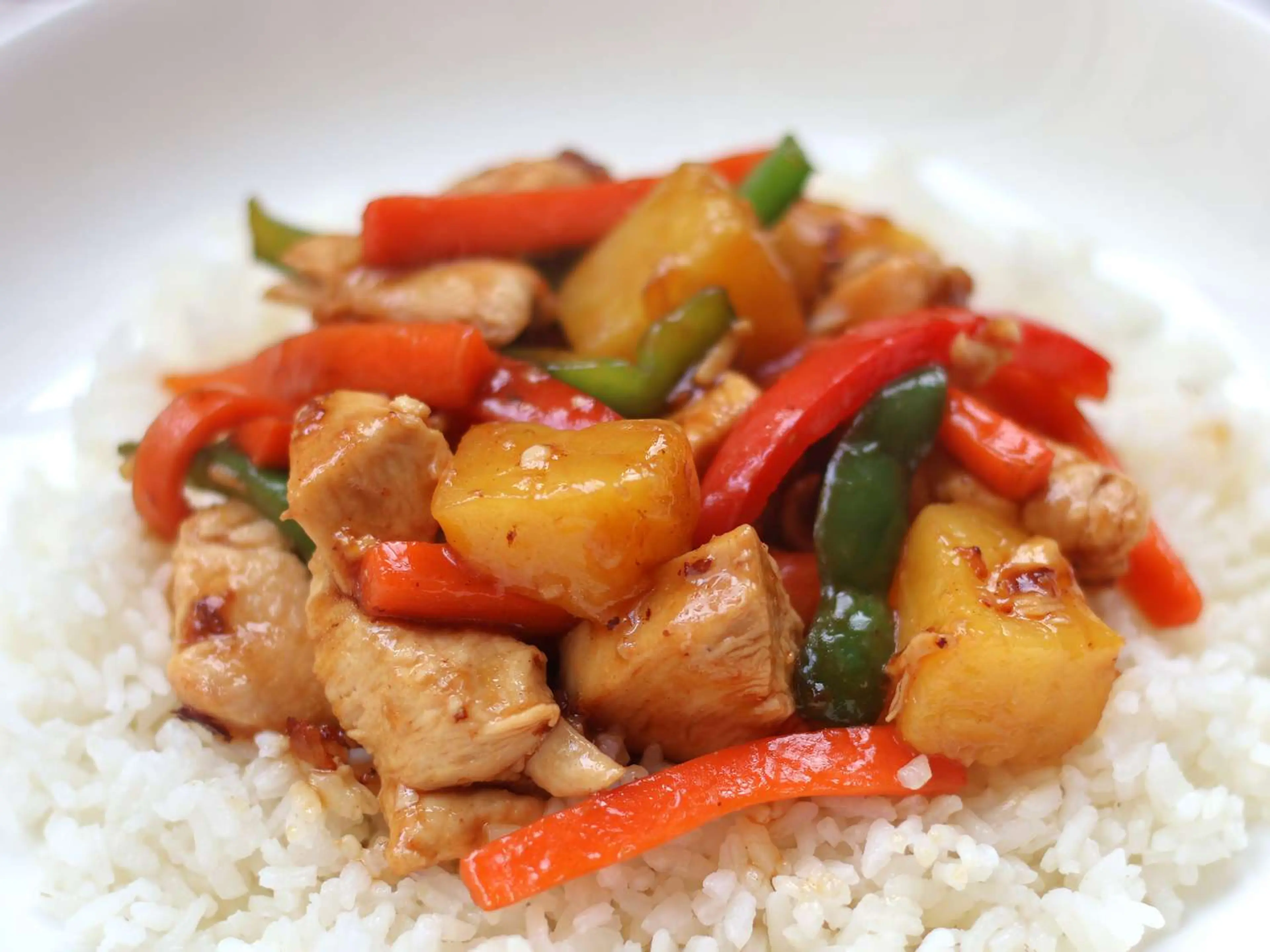 Sweet and Sour Chicken Stir Fry