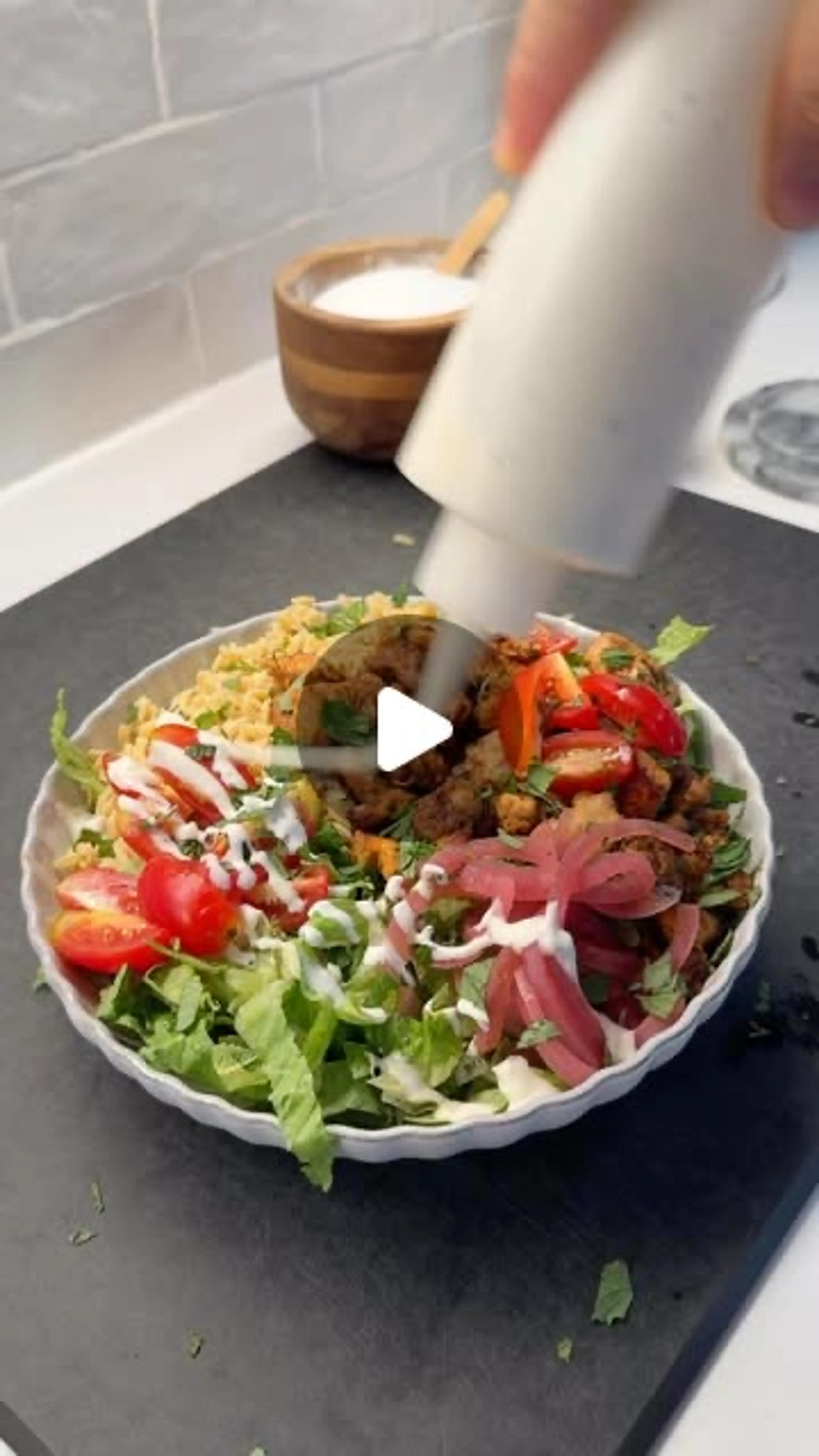 Halal Cart Chicken Bowl