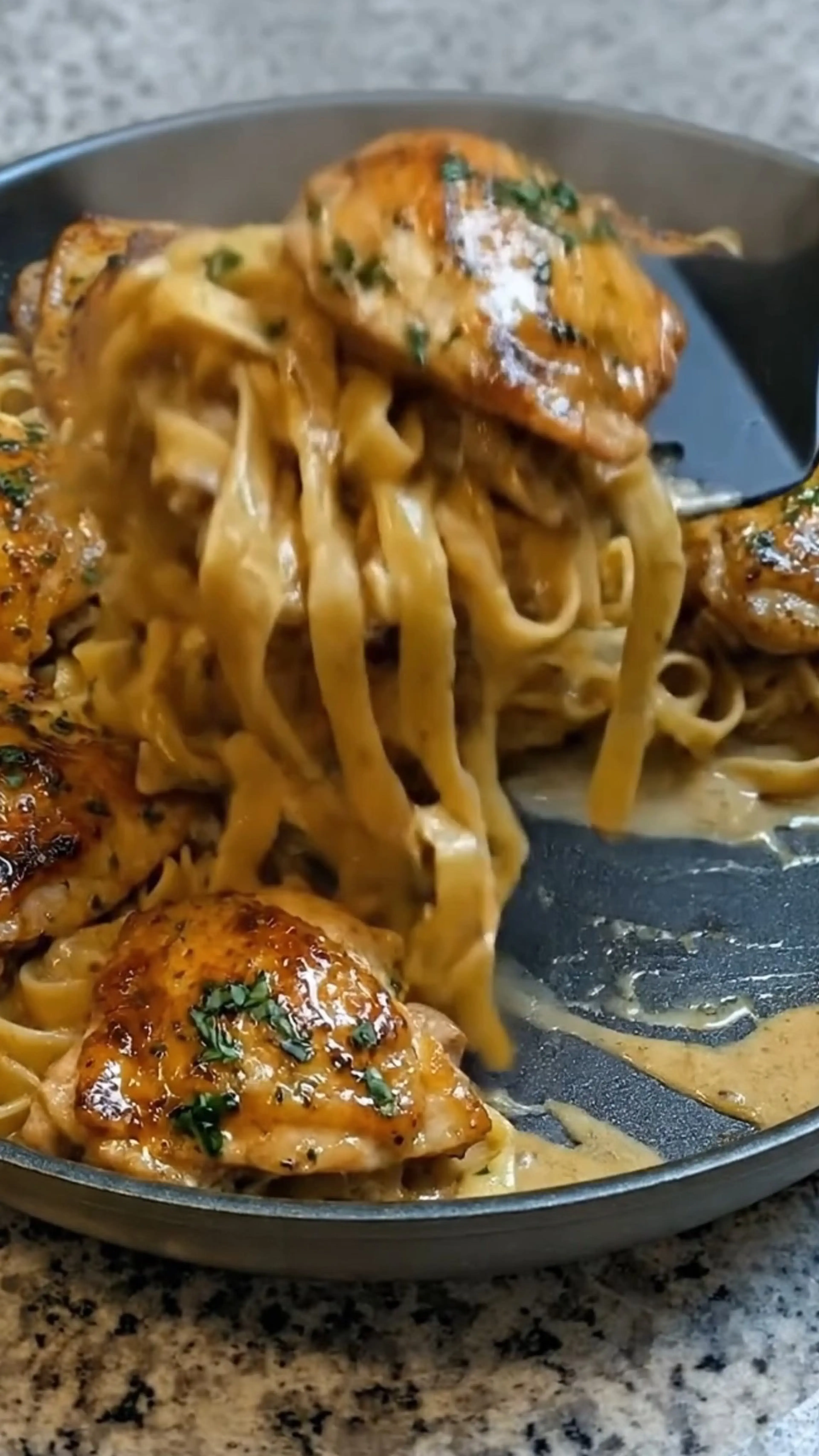 One-pan Chicken with Buttered Noodles