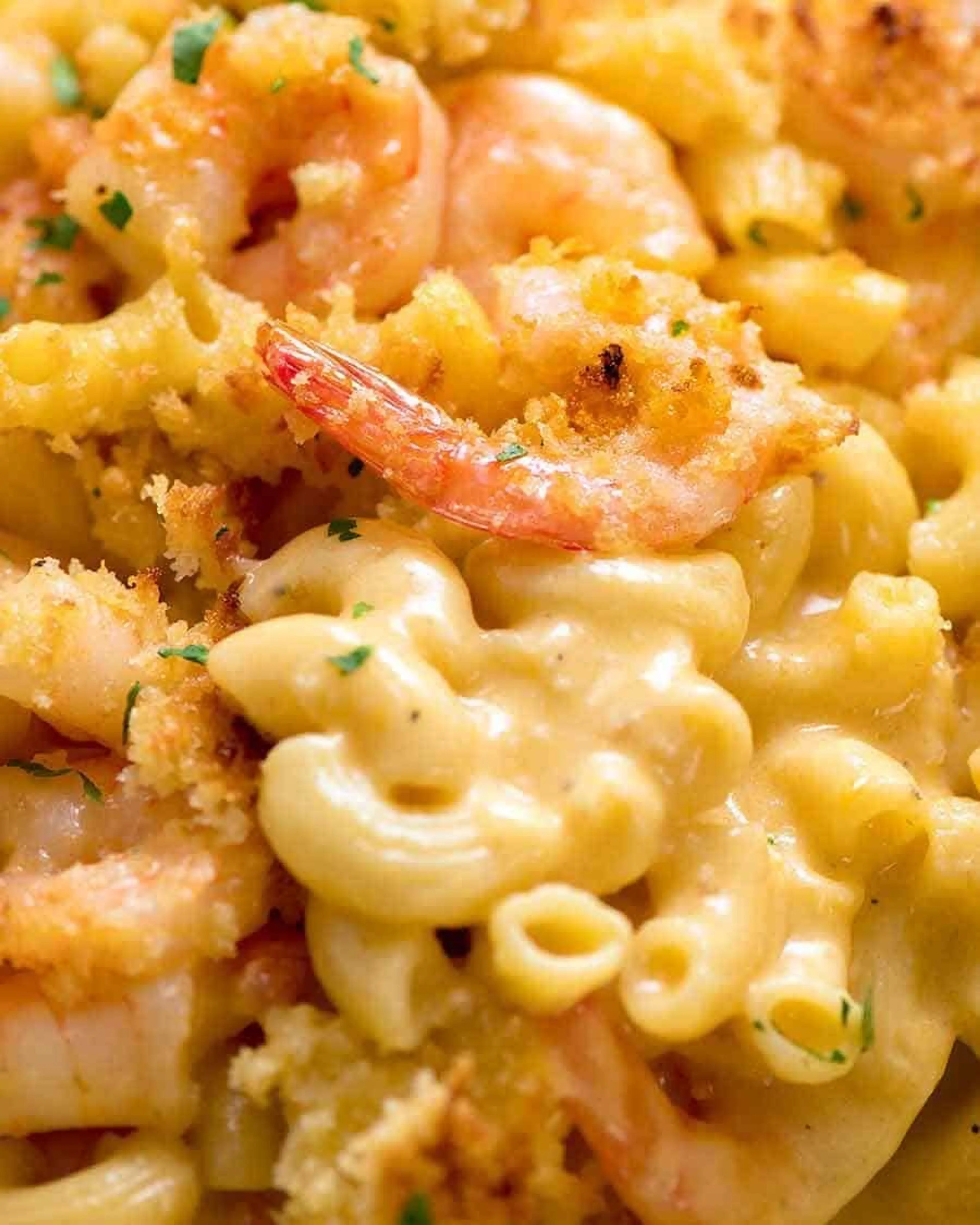 Garlic Shrimp Mac and Cheese (Prawns)