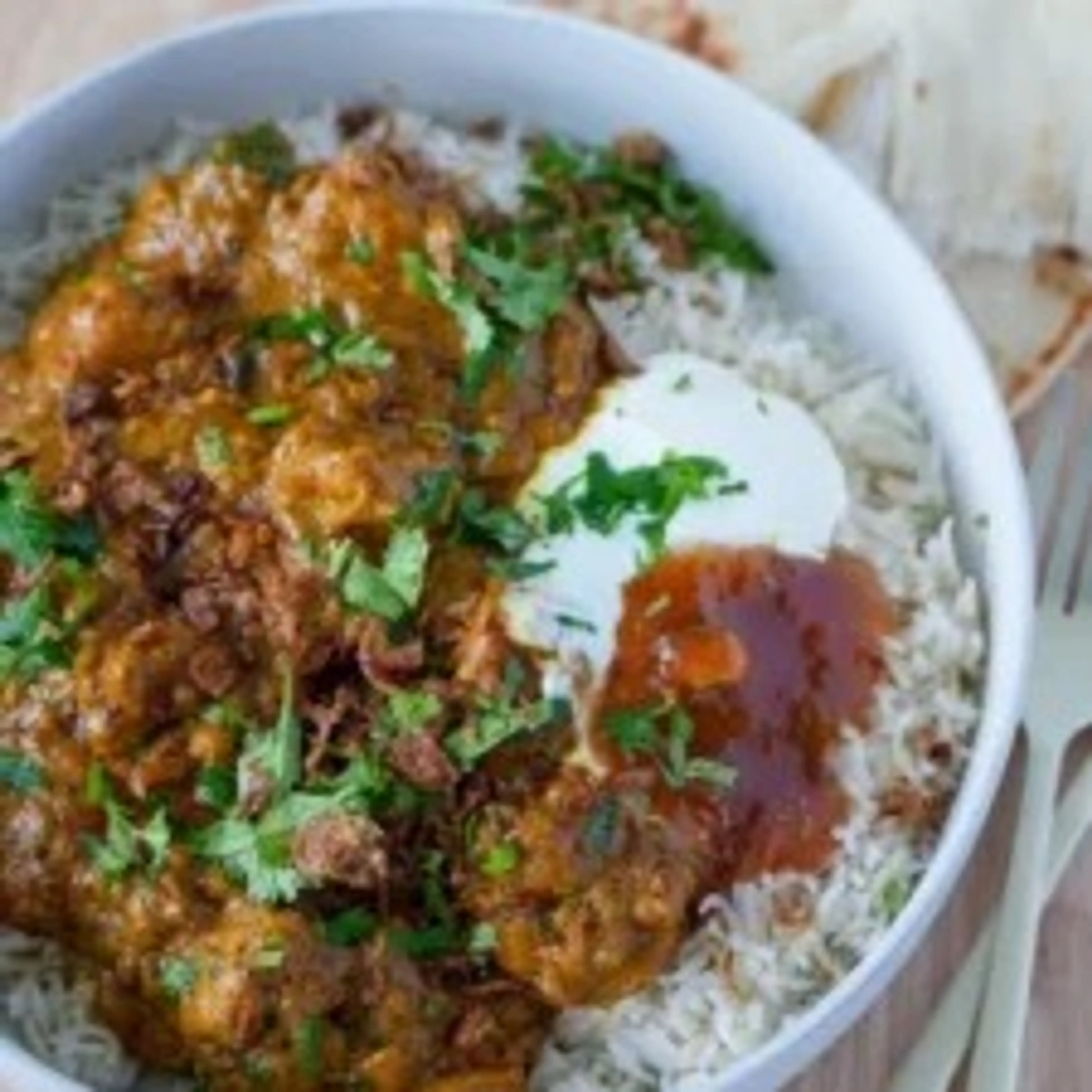 Quick Coconut Chicken Curry