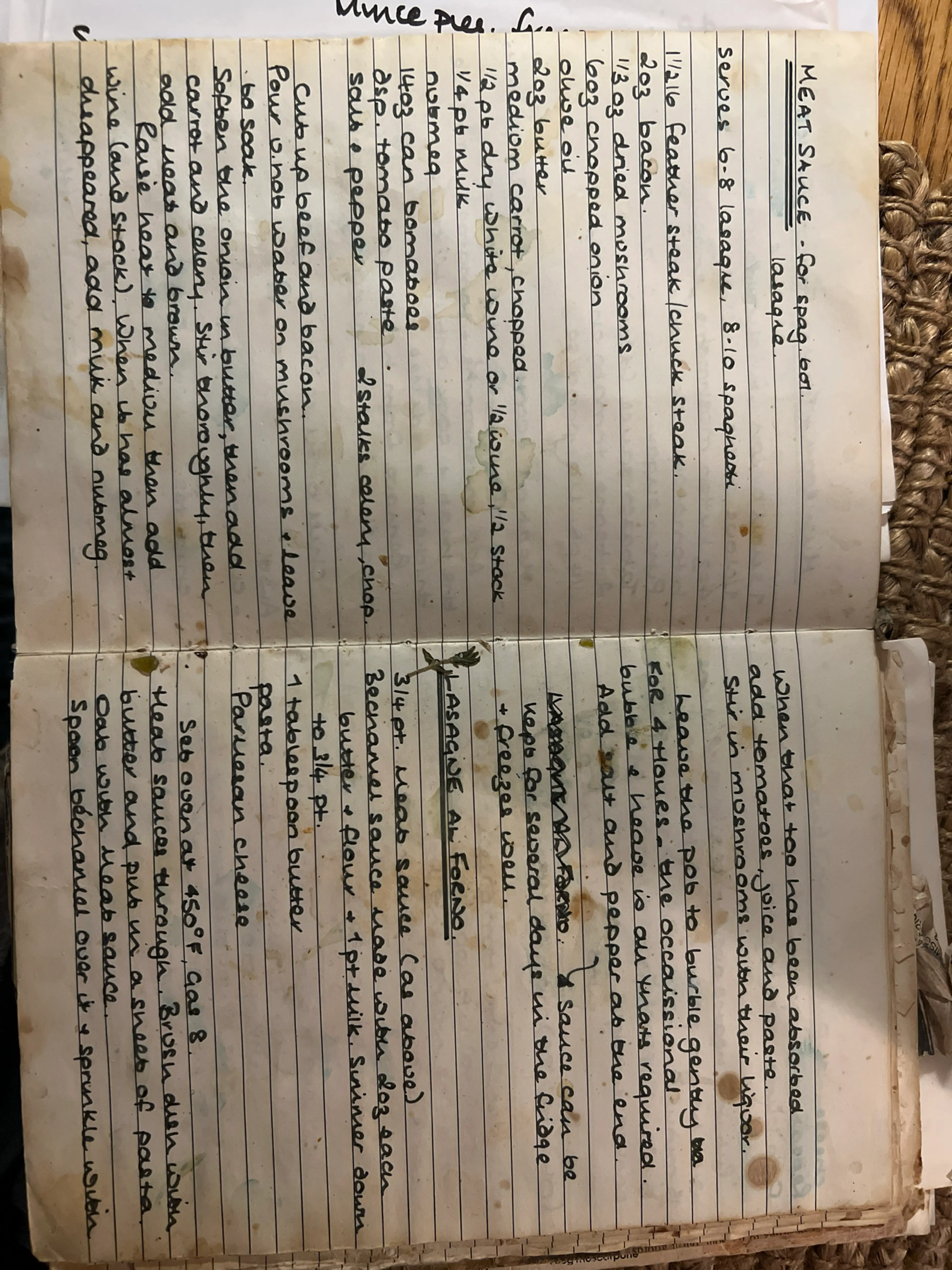 Mum’s Bolognese 🍝