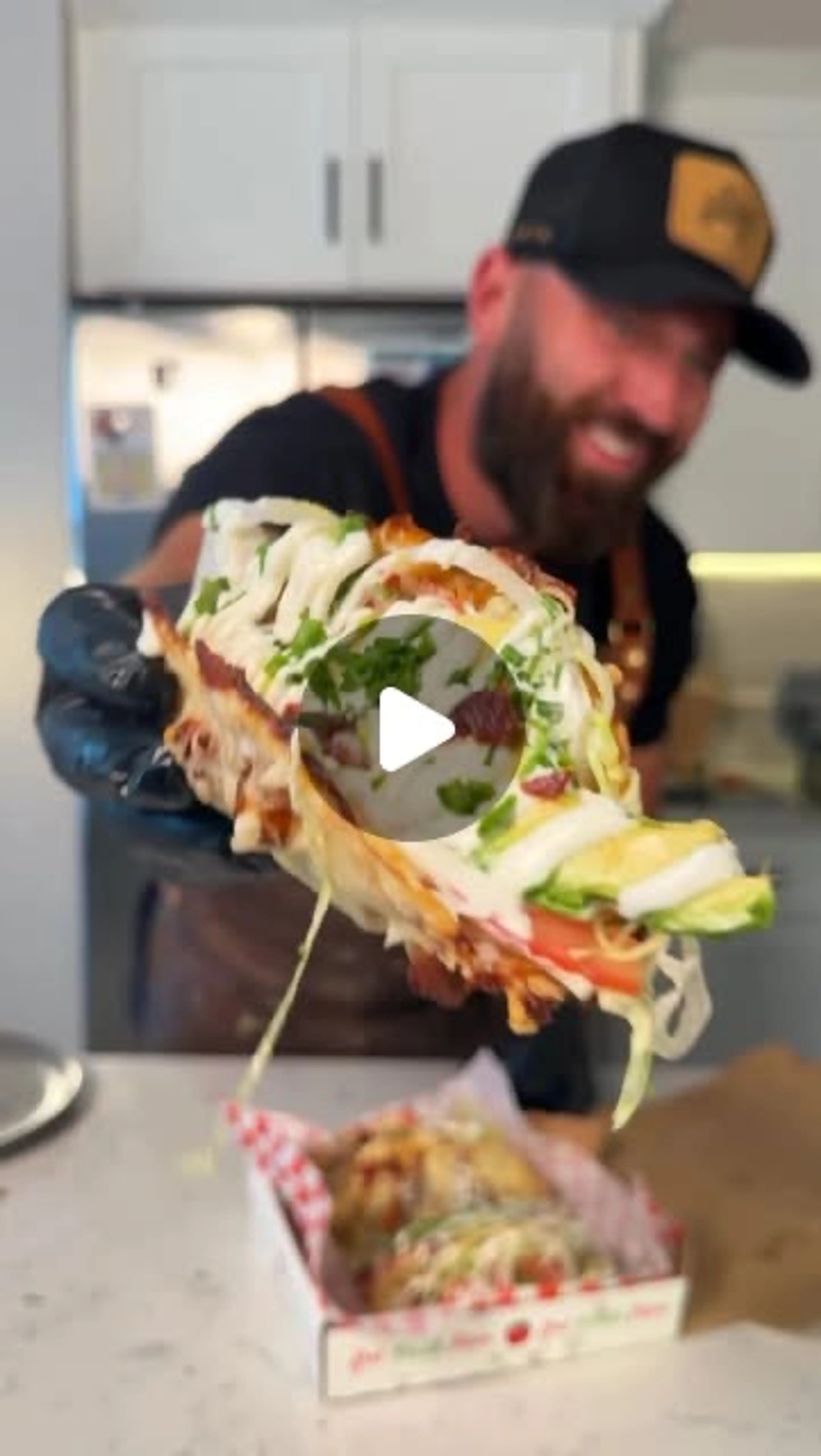 Cheese Crusted Chicken Bacon Ranch Tacos