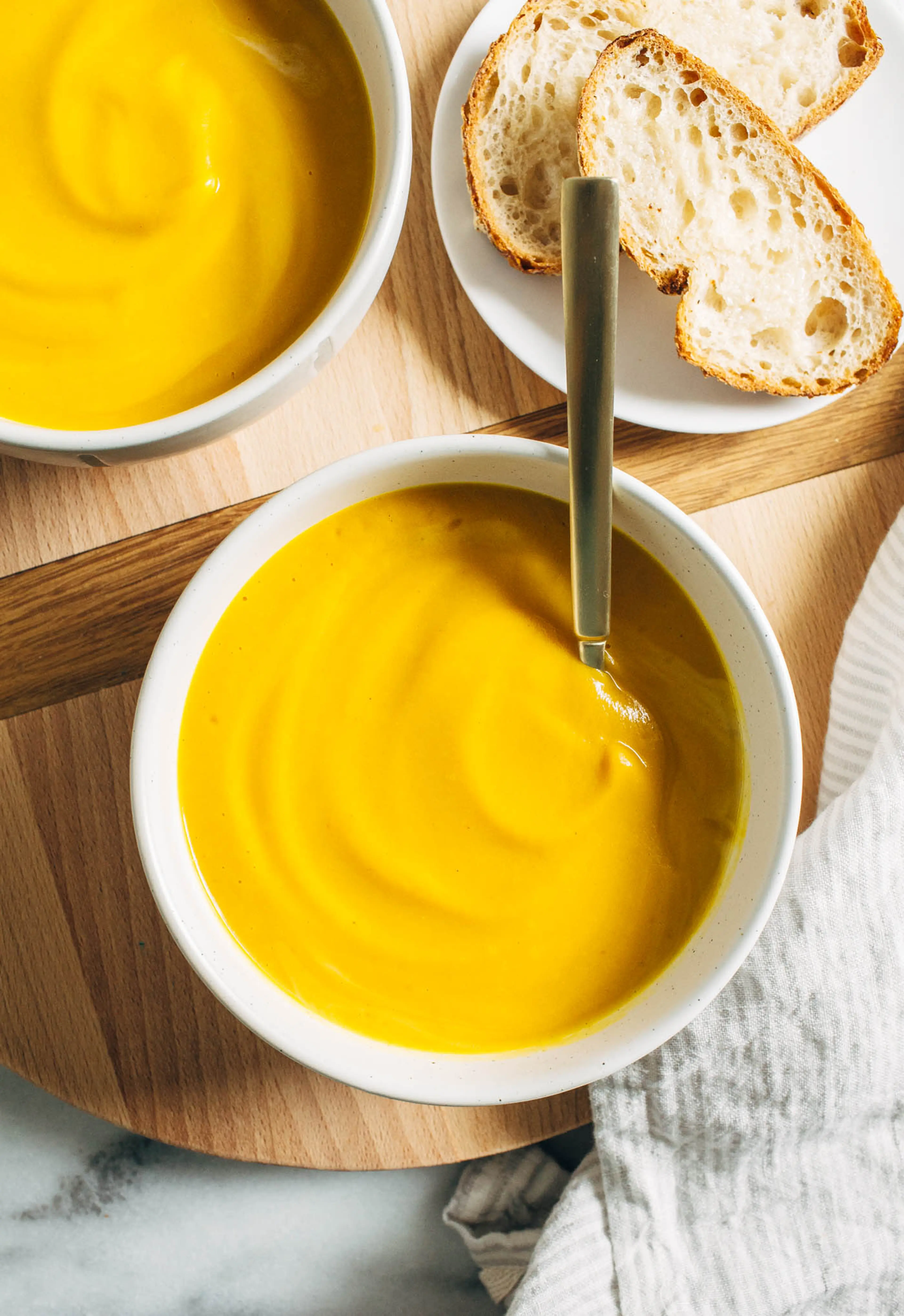 Butternut Squash and Sweet Potato Soup