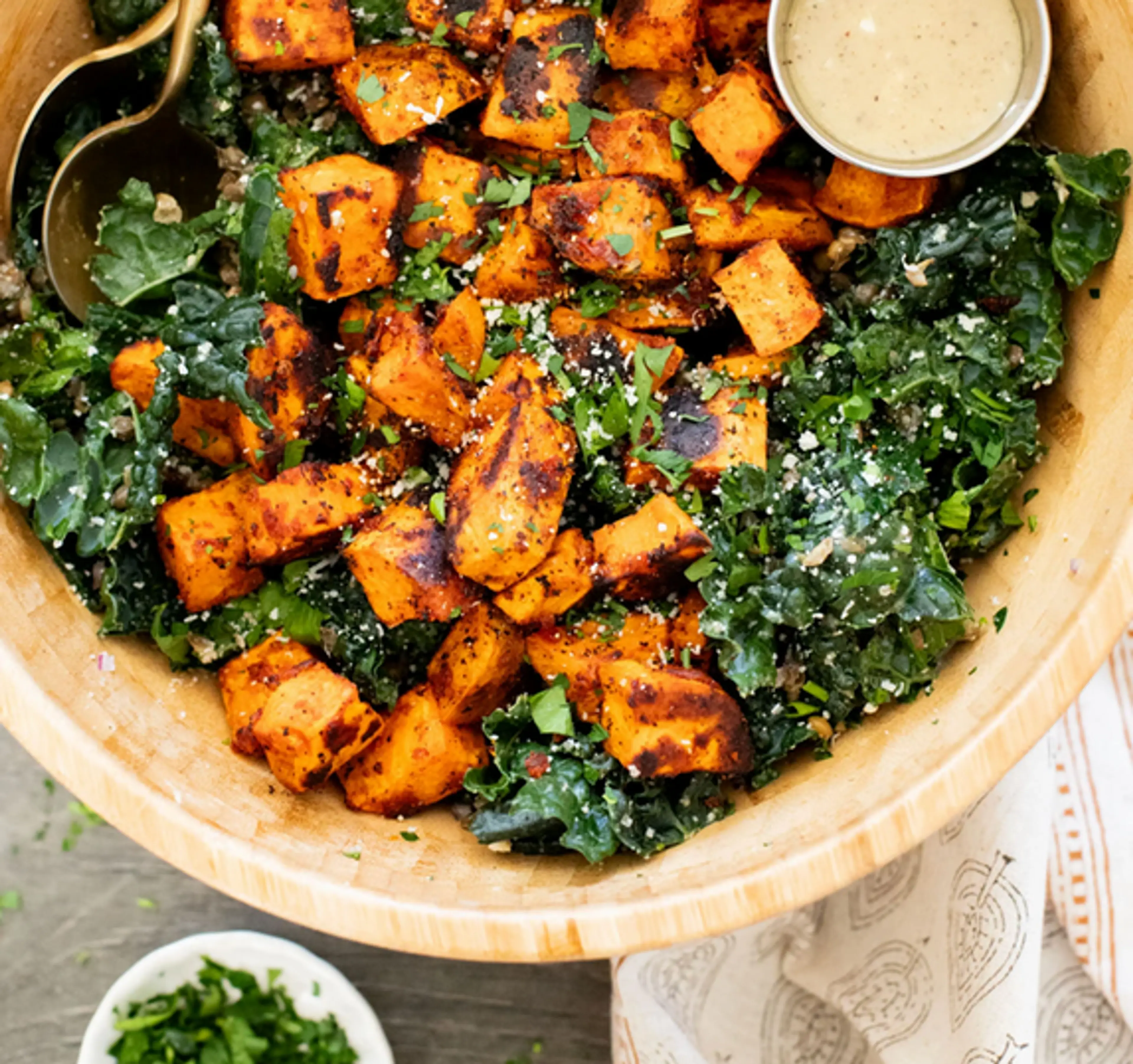Kale Tahini Salad