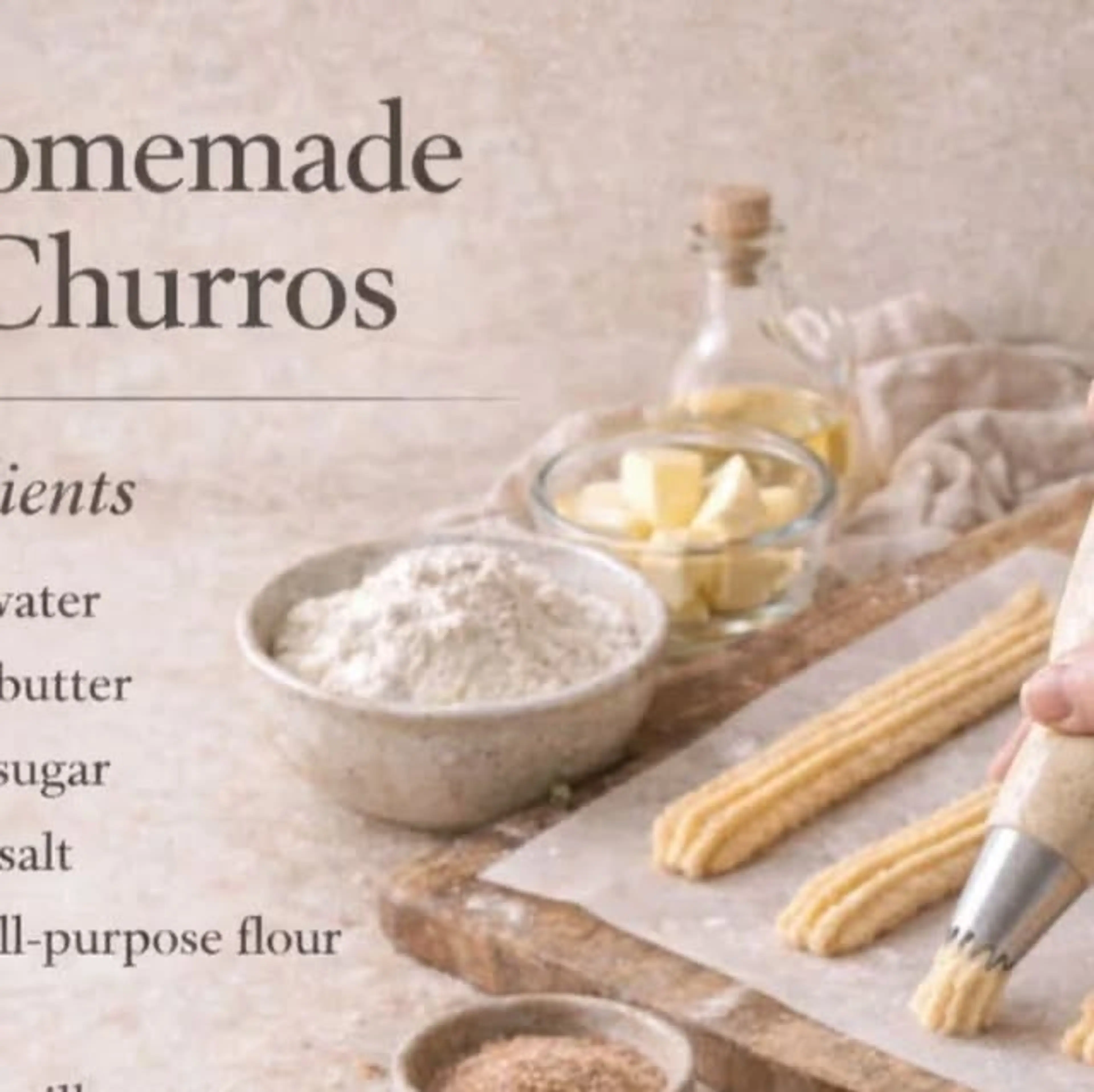 Homemade Churros