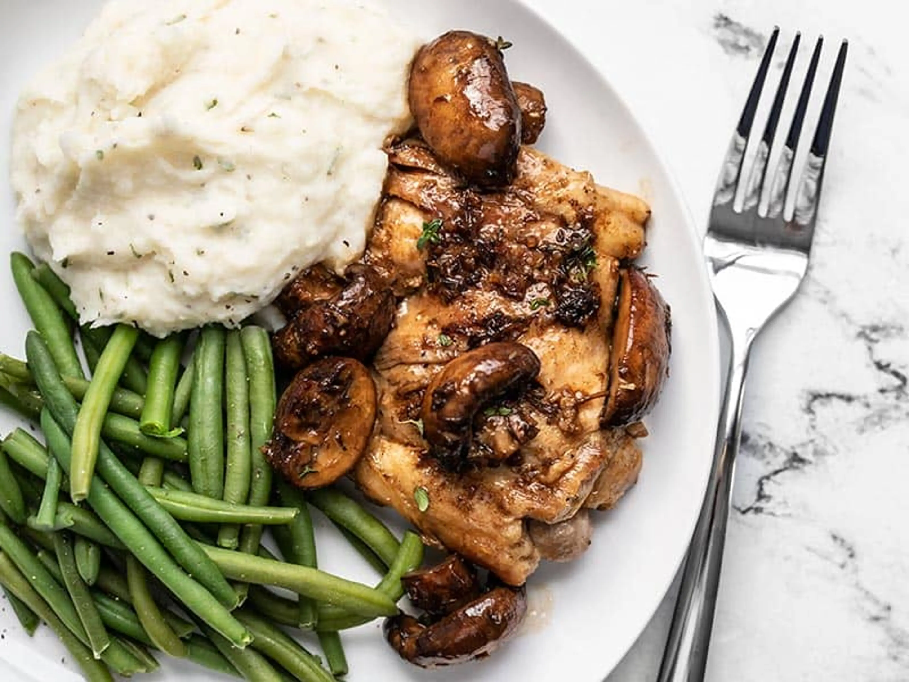 Balsamic Chicken and Mushrooms