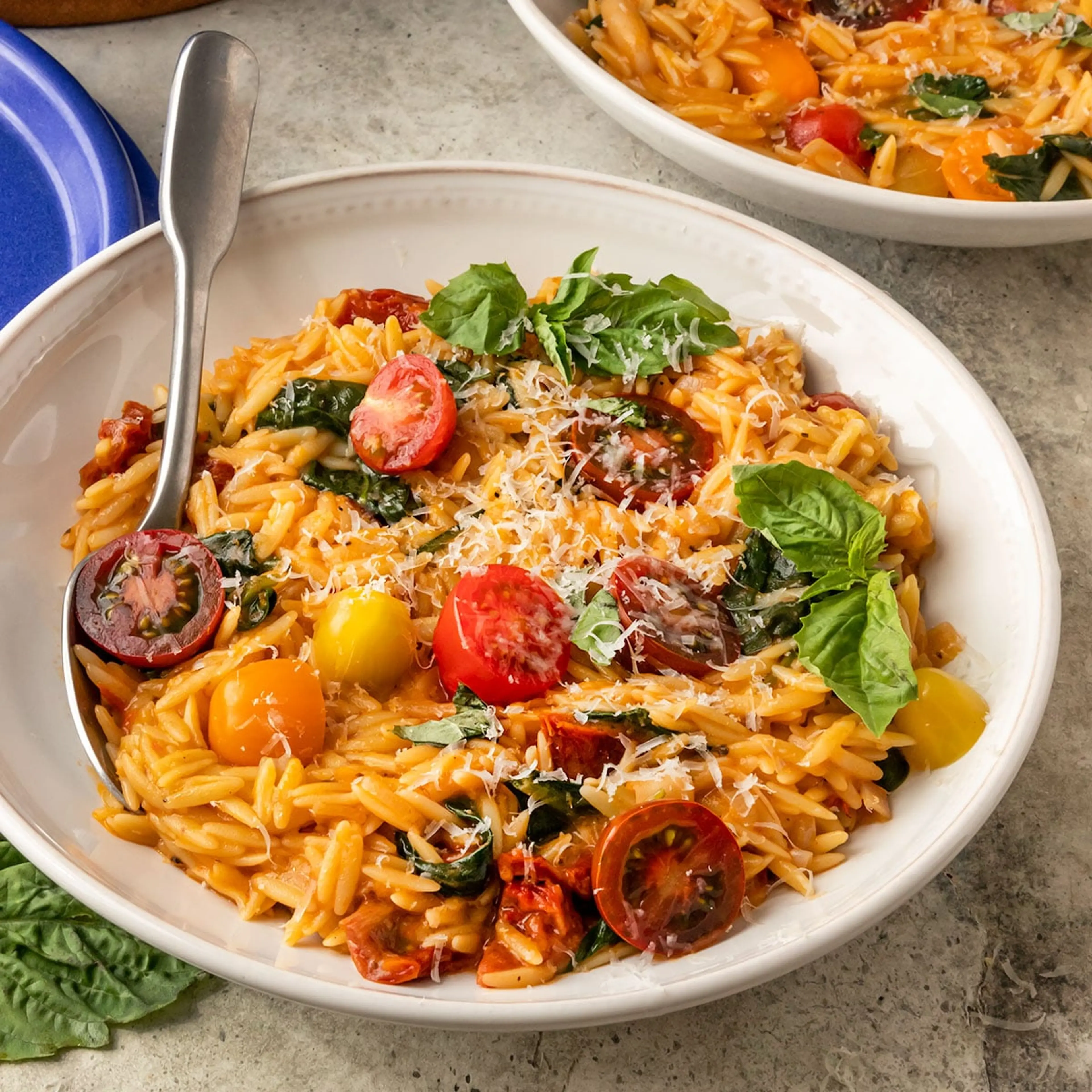 Creamy Tuscan Orzo