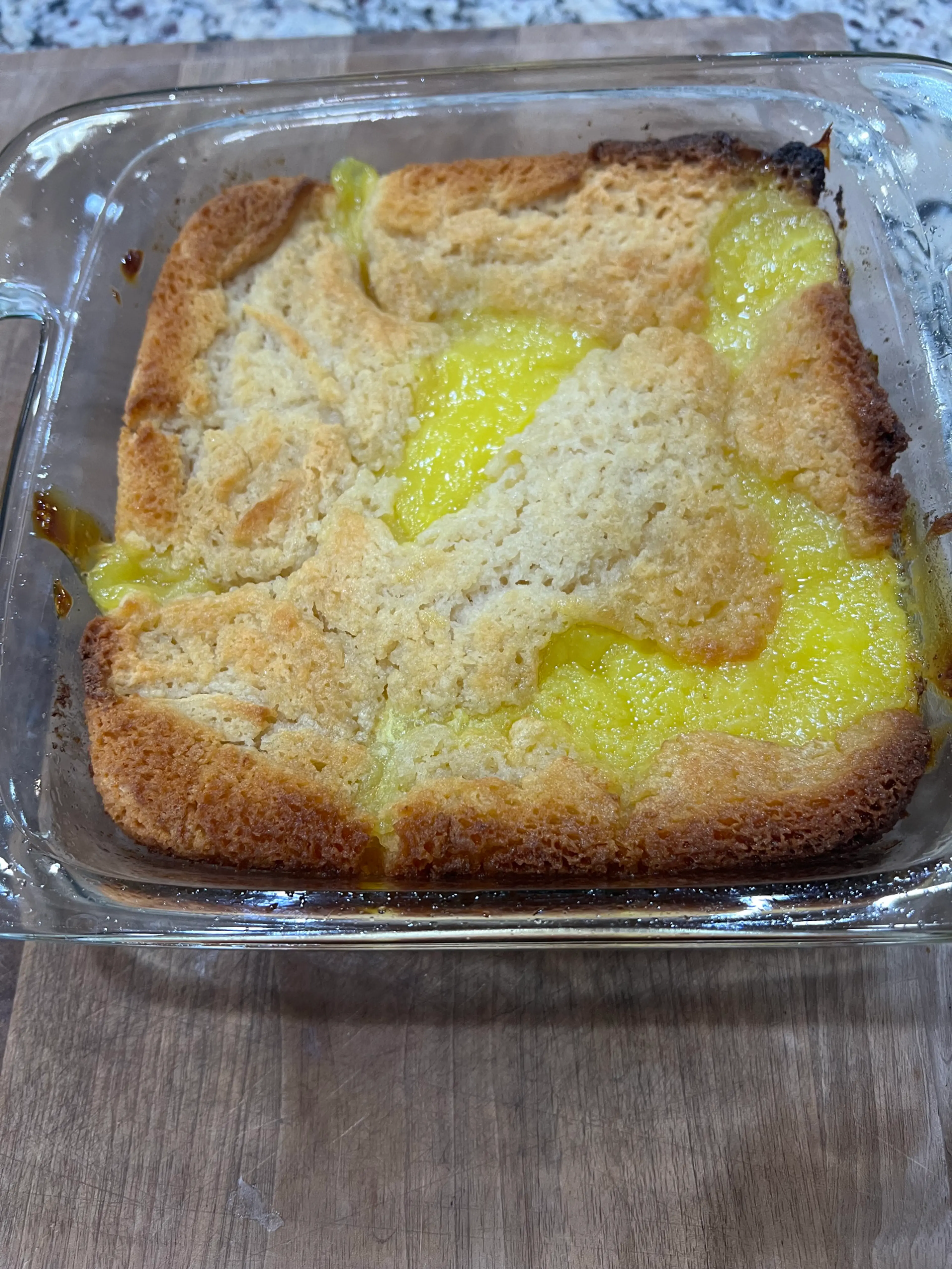 Magic Lemon Cobbler