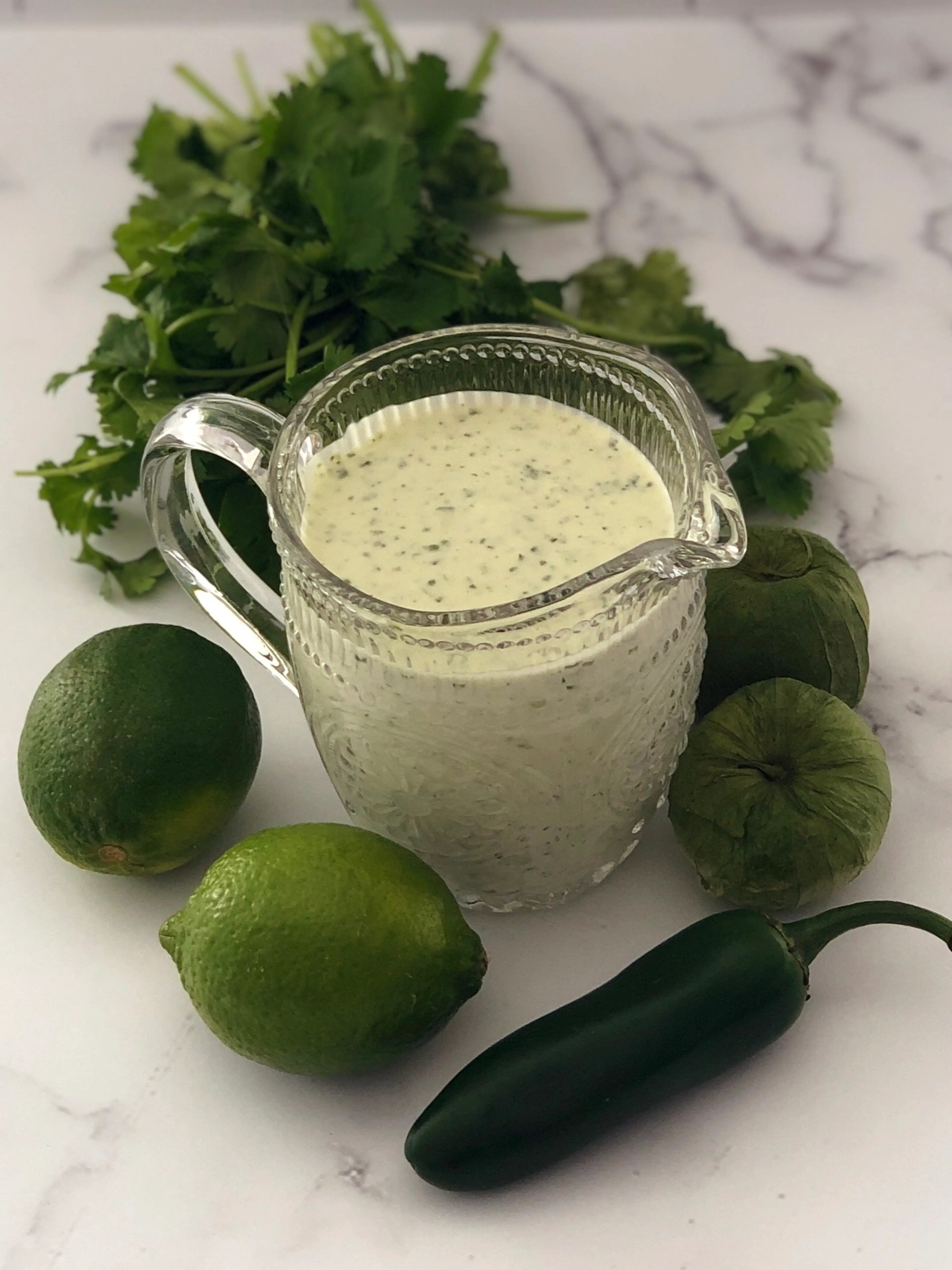 Copycat Tomatillo Ranch Dressing