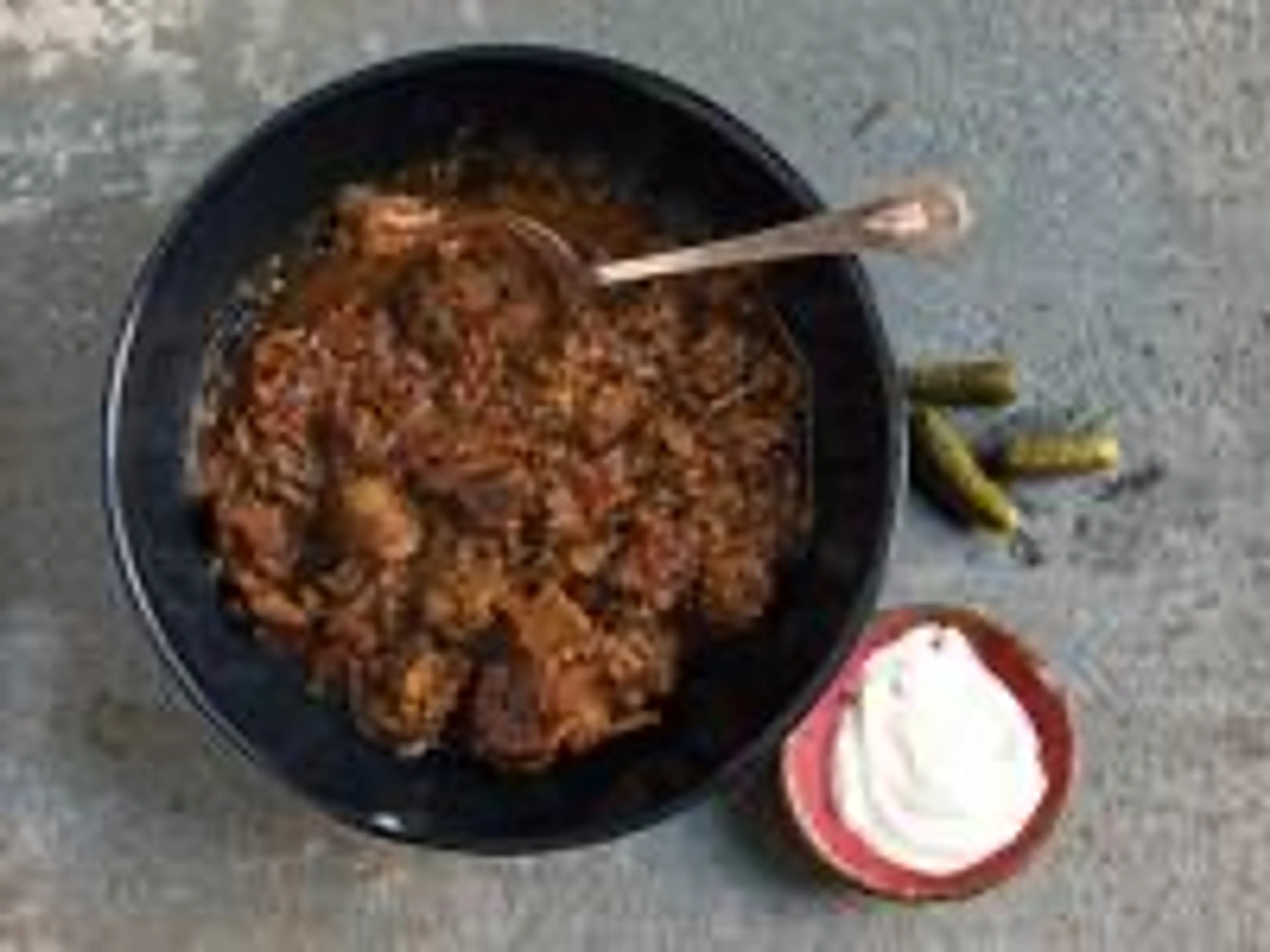 Hungarian Braised Beef with Paprika