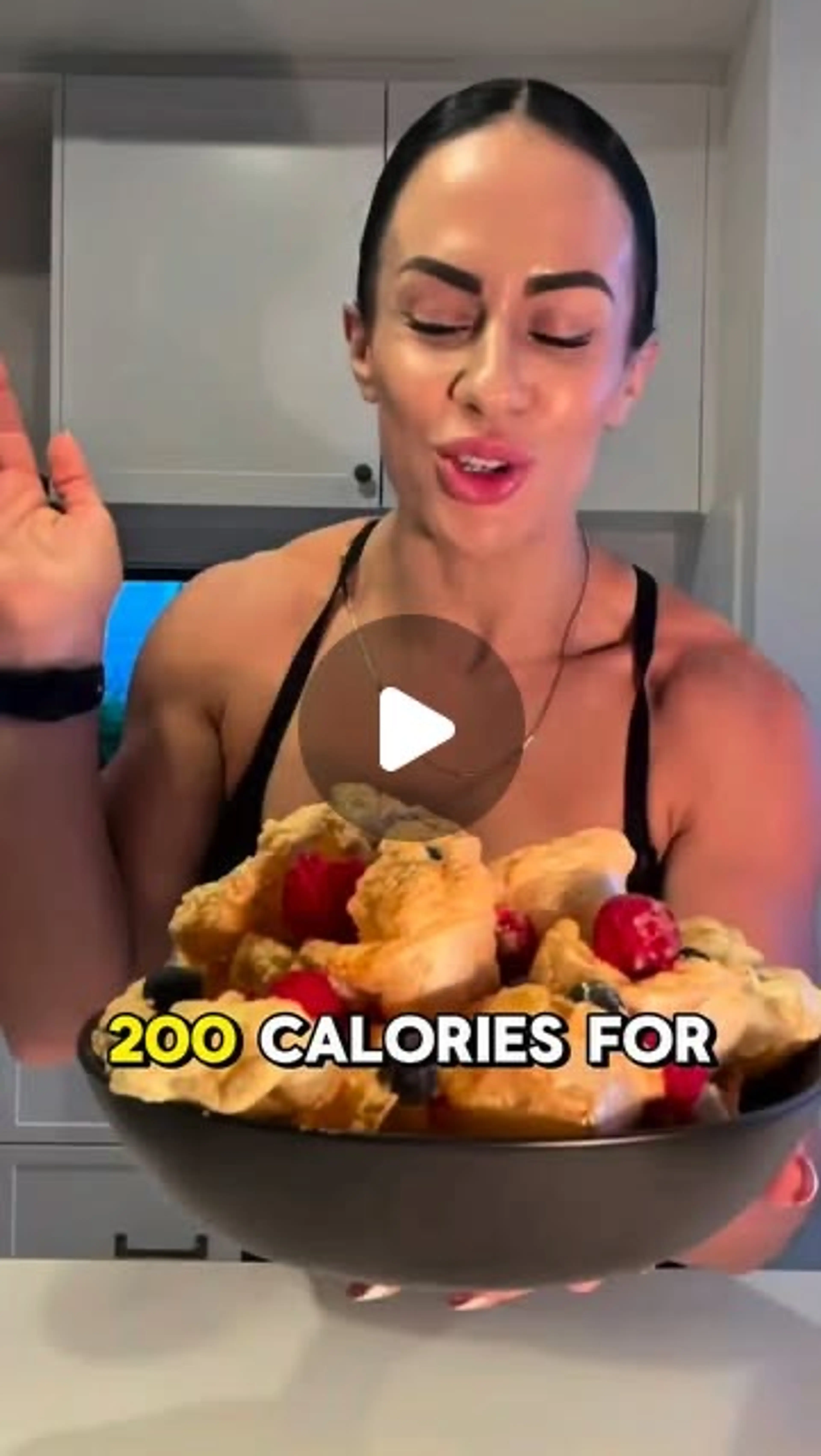 Low-calorie Egg White Muffin