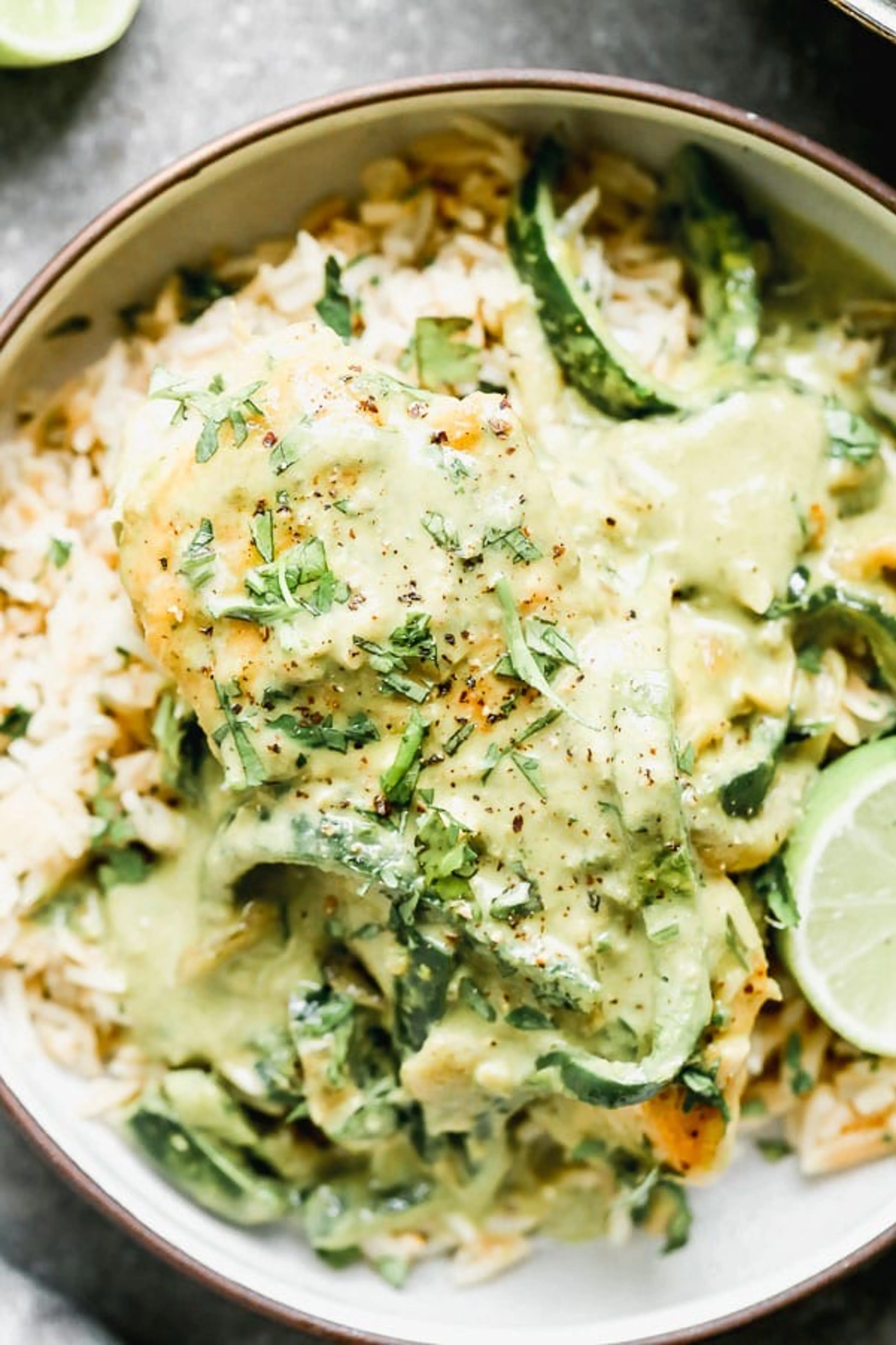 Creamy Poblano Chicken