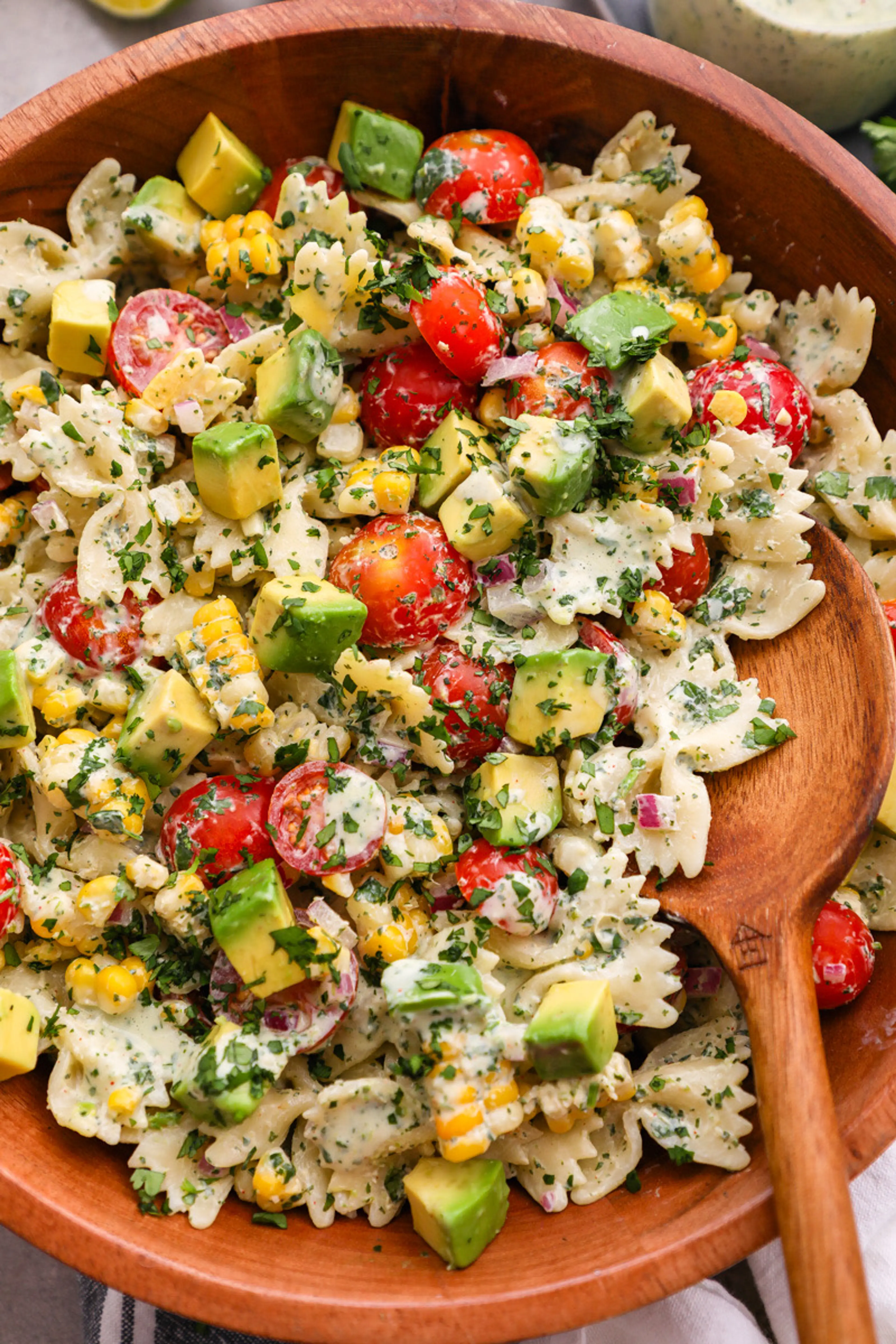 Cilantro Lime Pasta Salad