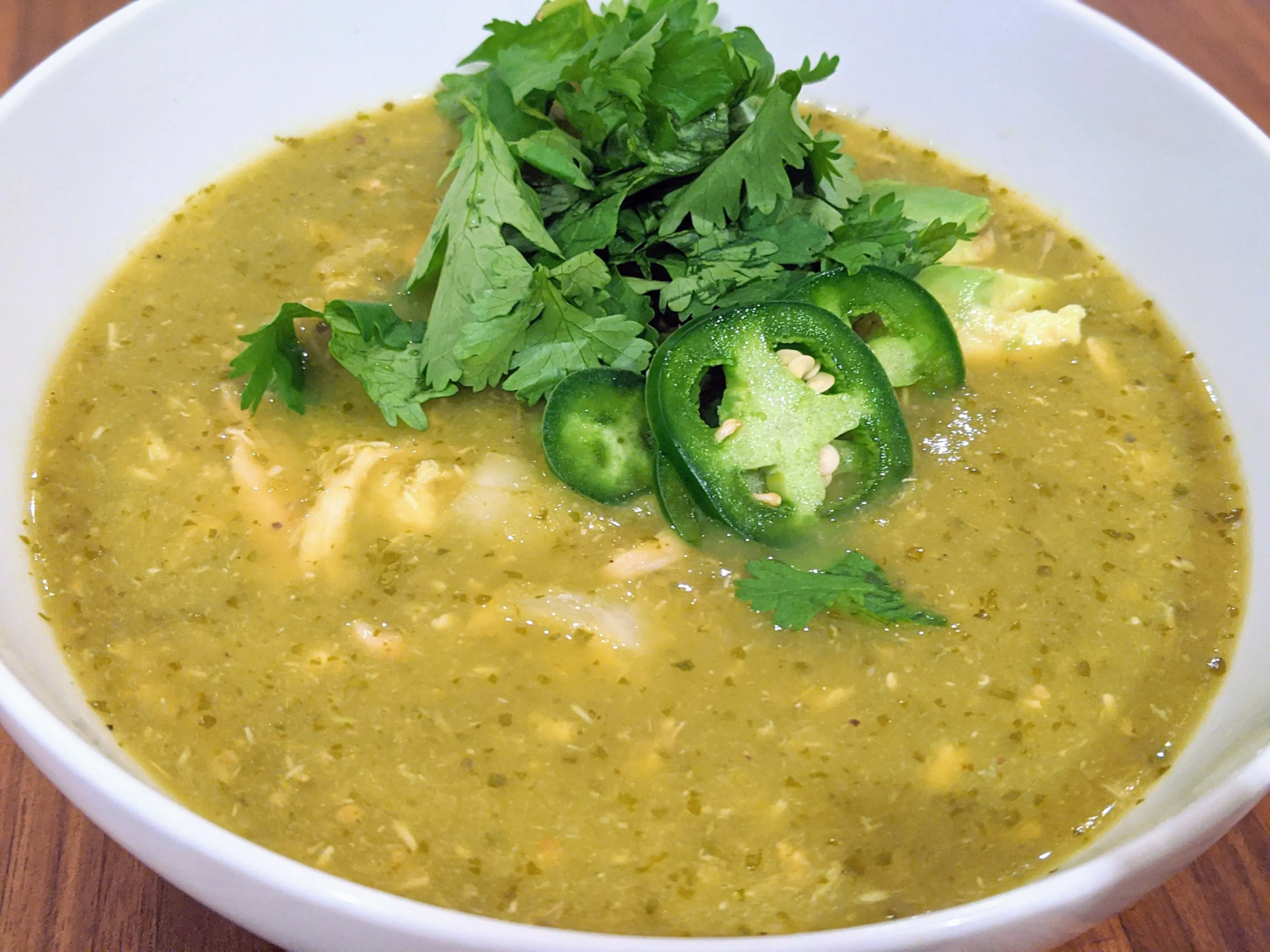 Verde Chicken Soup