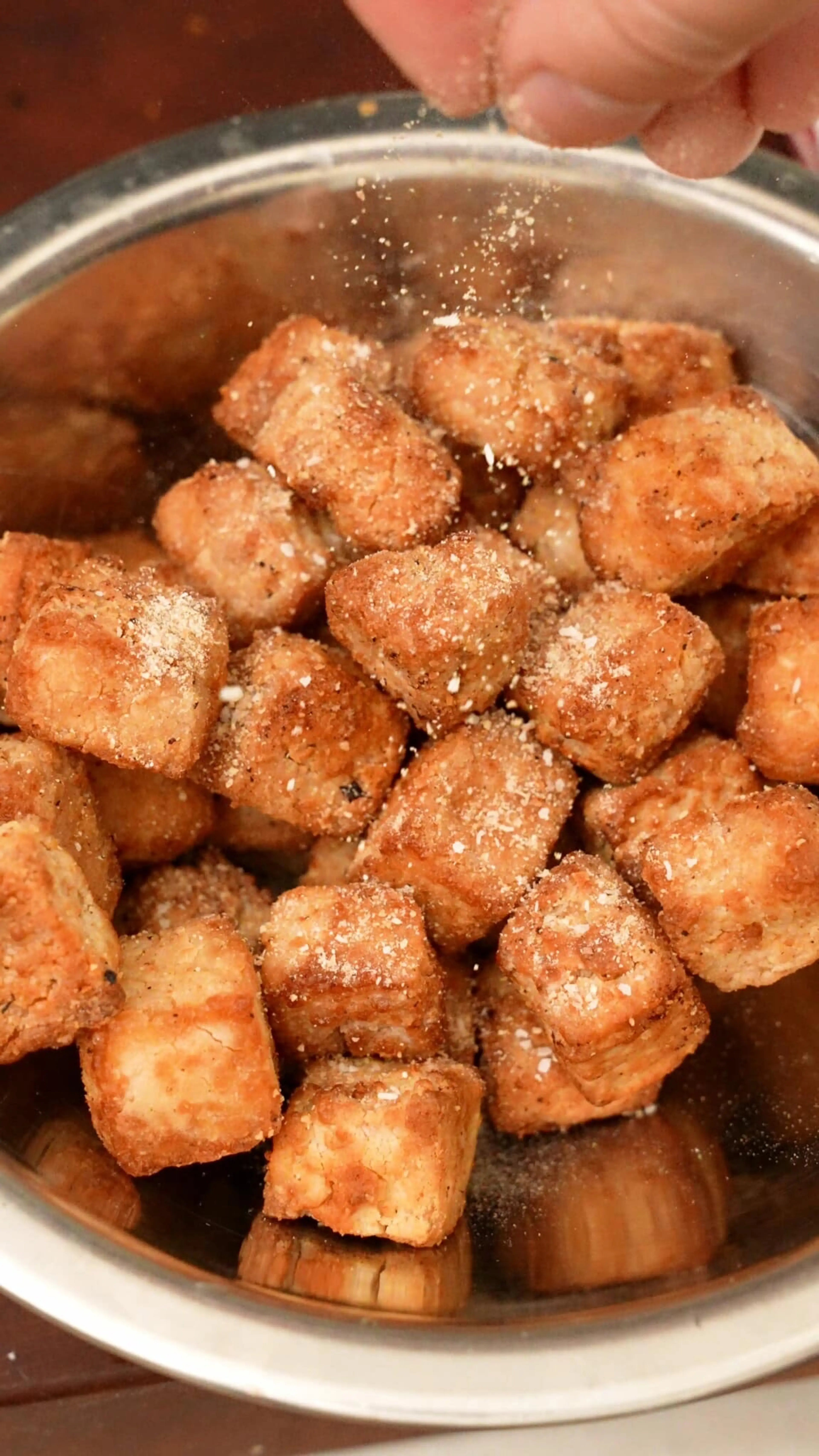 Air Fryer Tofu - EXTRA CRISPY!