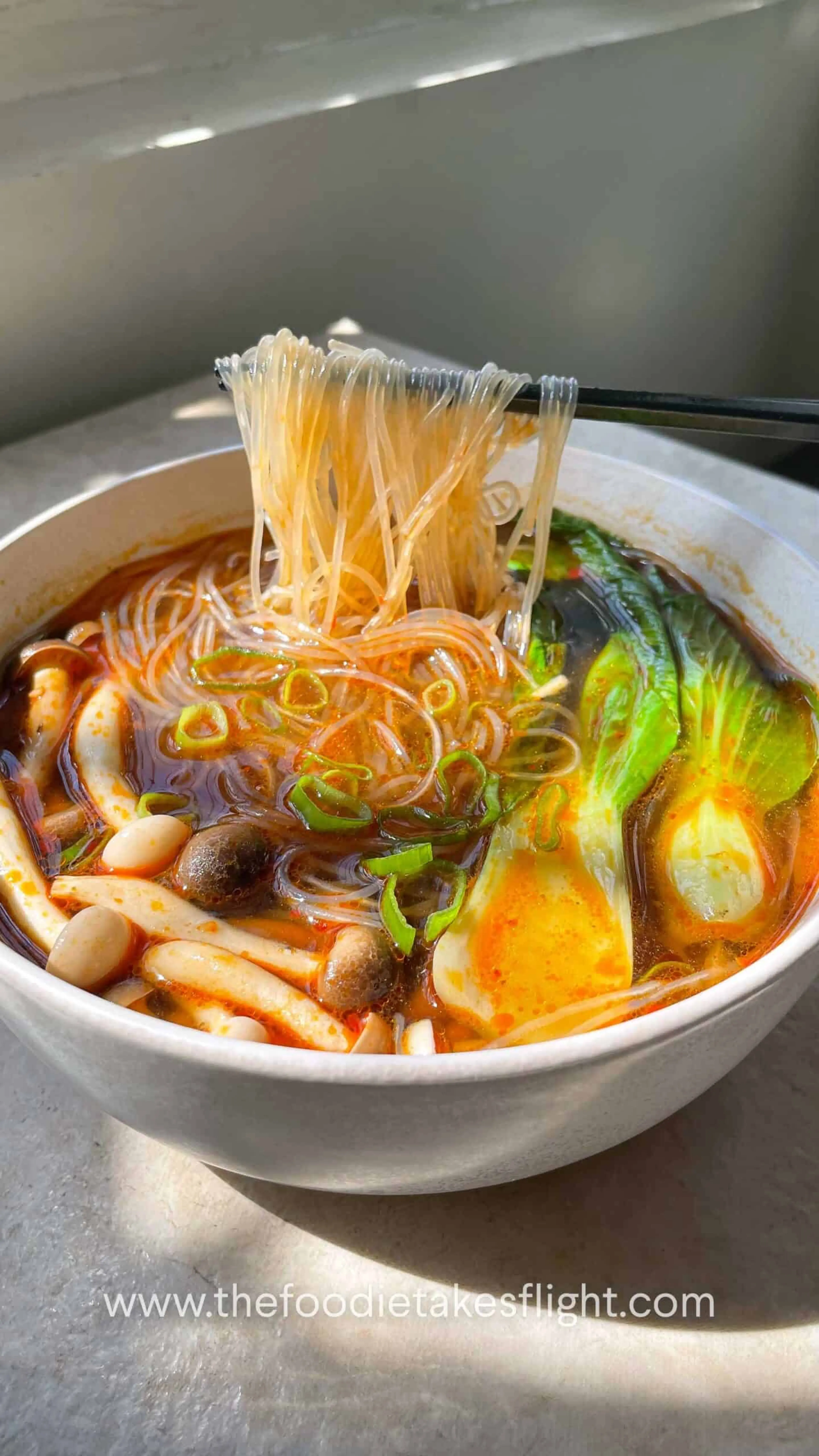 No Cook Noodle Soup