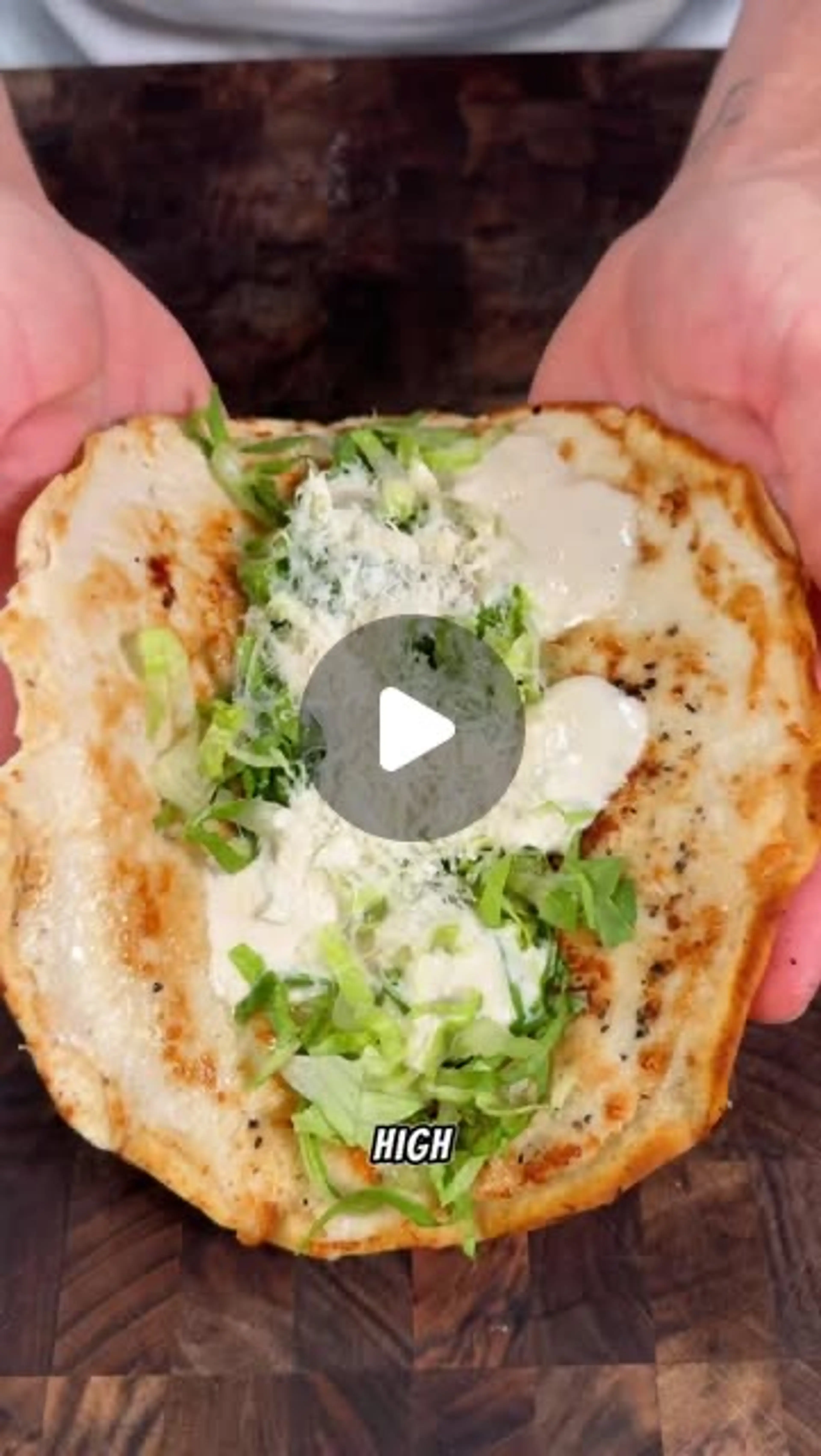 Smashed Chicken Caesar Wraps