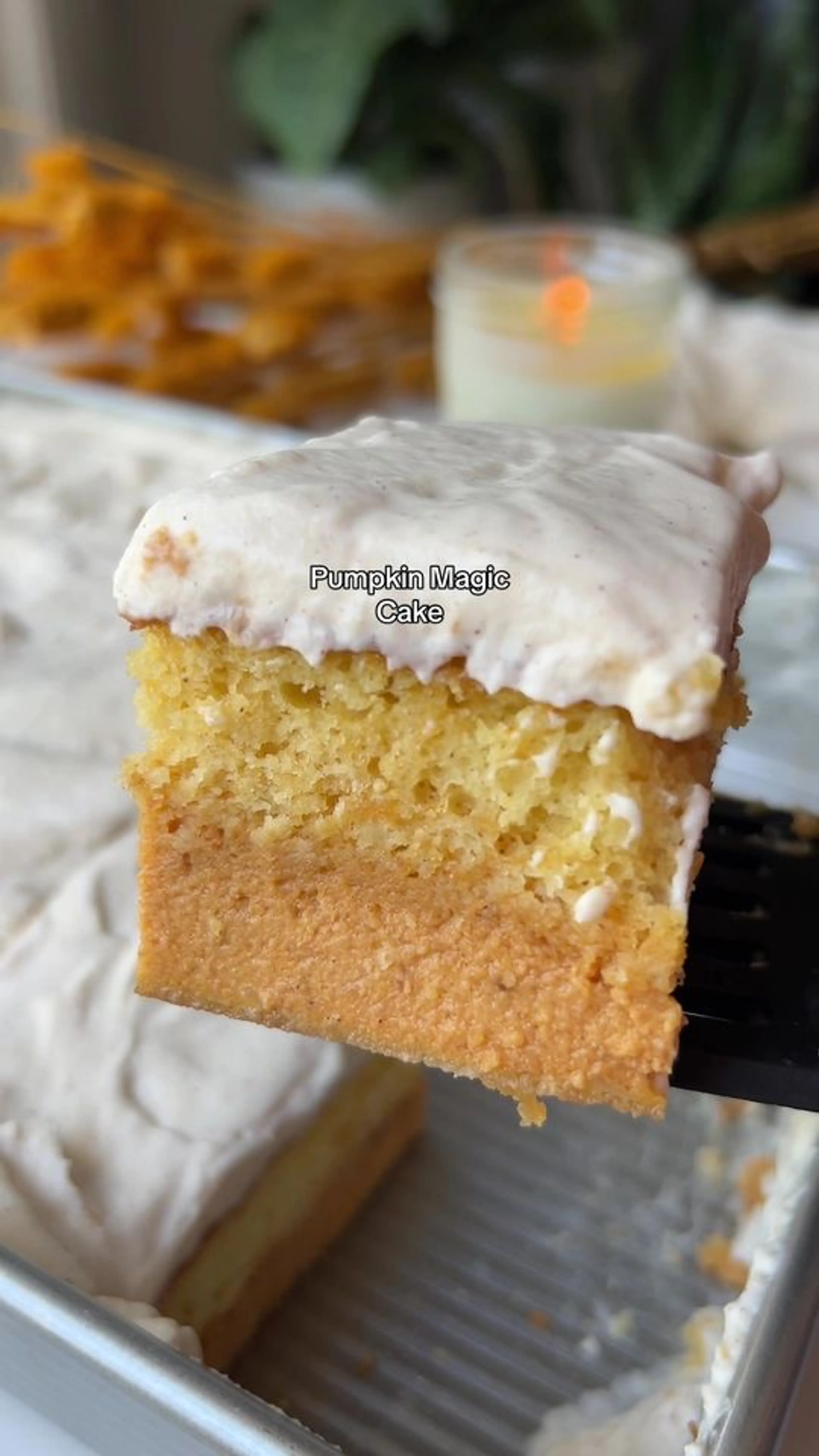 Pumpkin Magic Cake