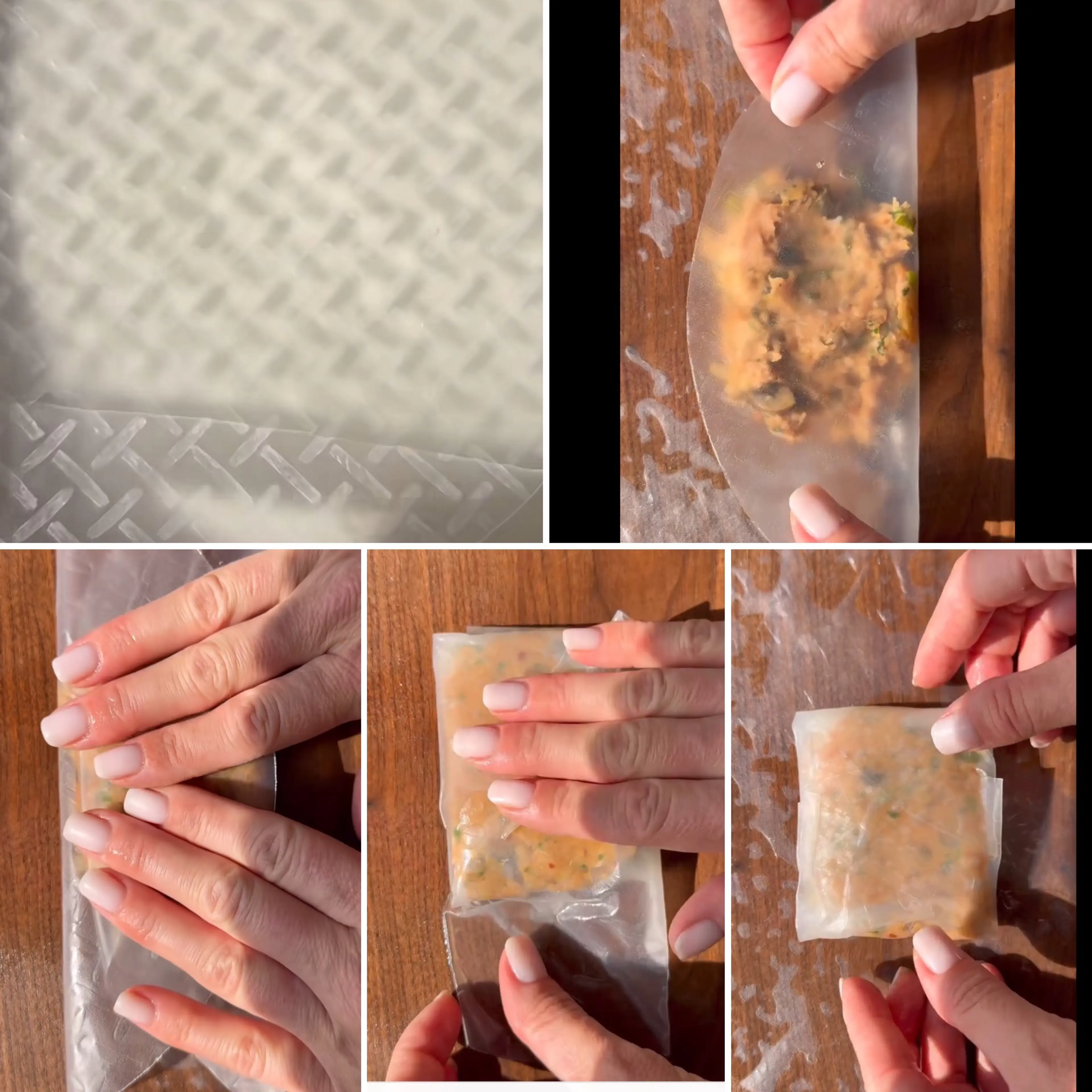 Chili Oil Rice Paper Dumplings