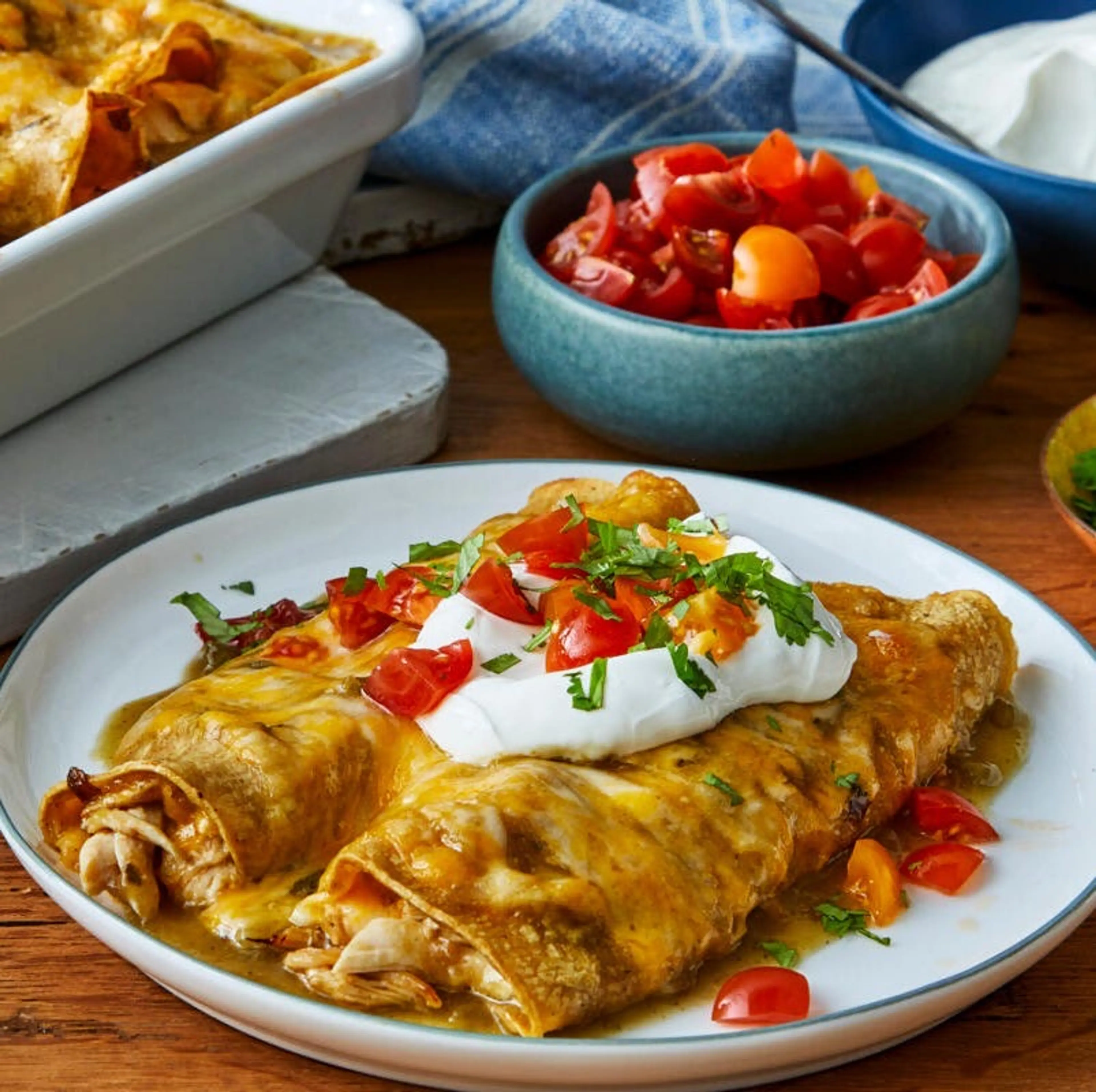Chicken Enchiladas