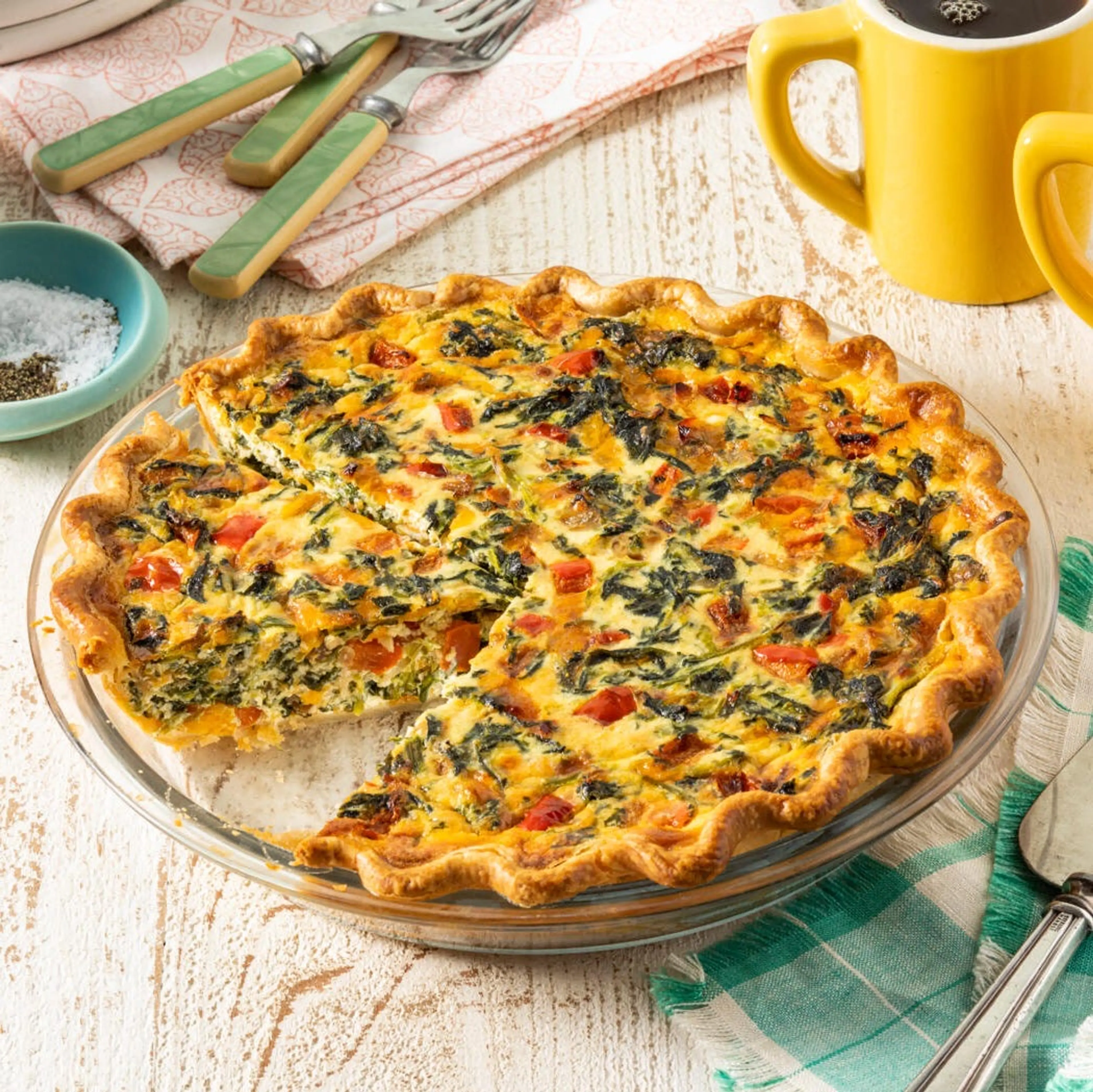 Spinach Quiche