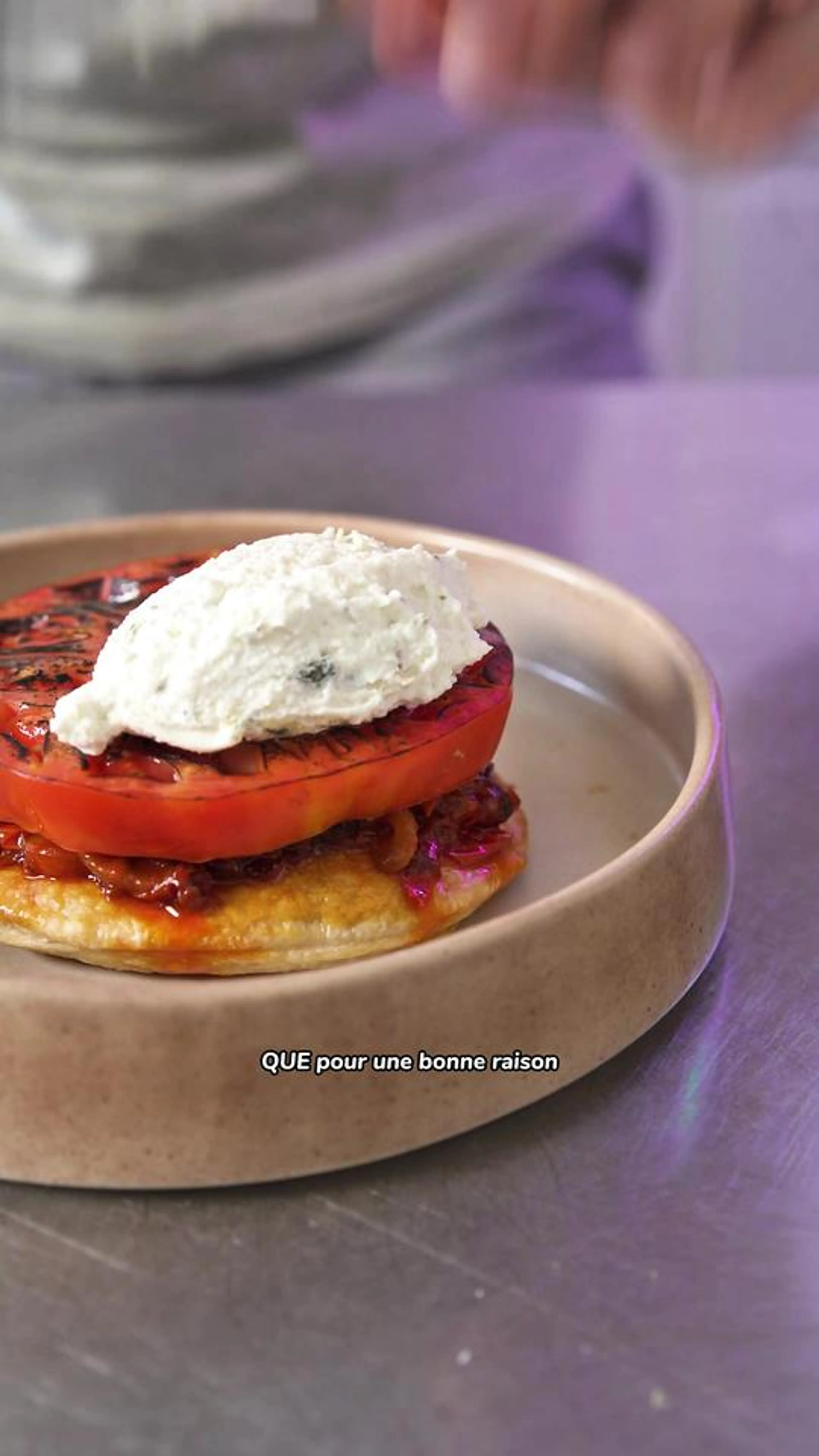 Tarte a La Tomate Et ‘nduja