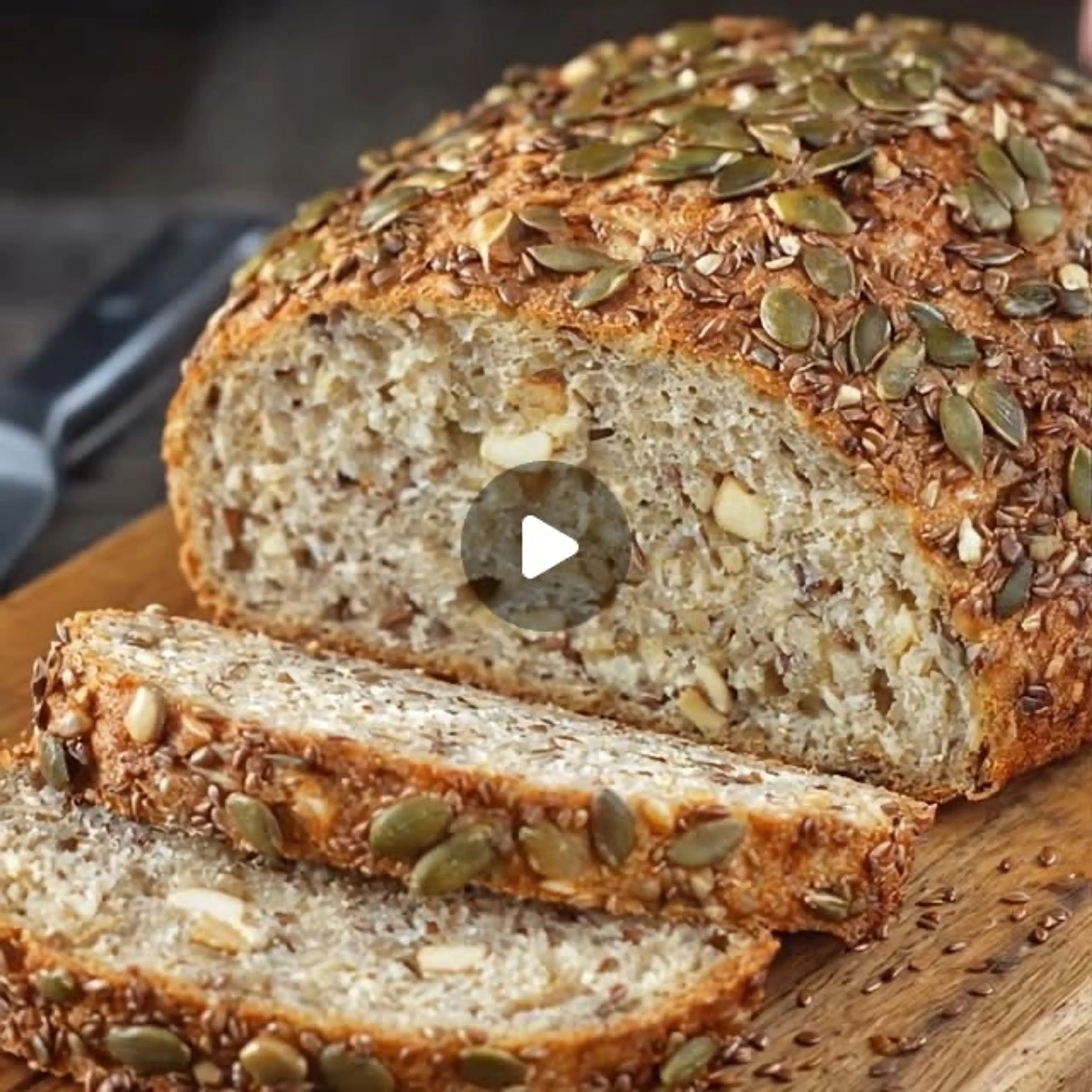 High-protein Seed & Nut Bread — More Protein Than Steak