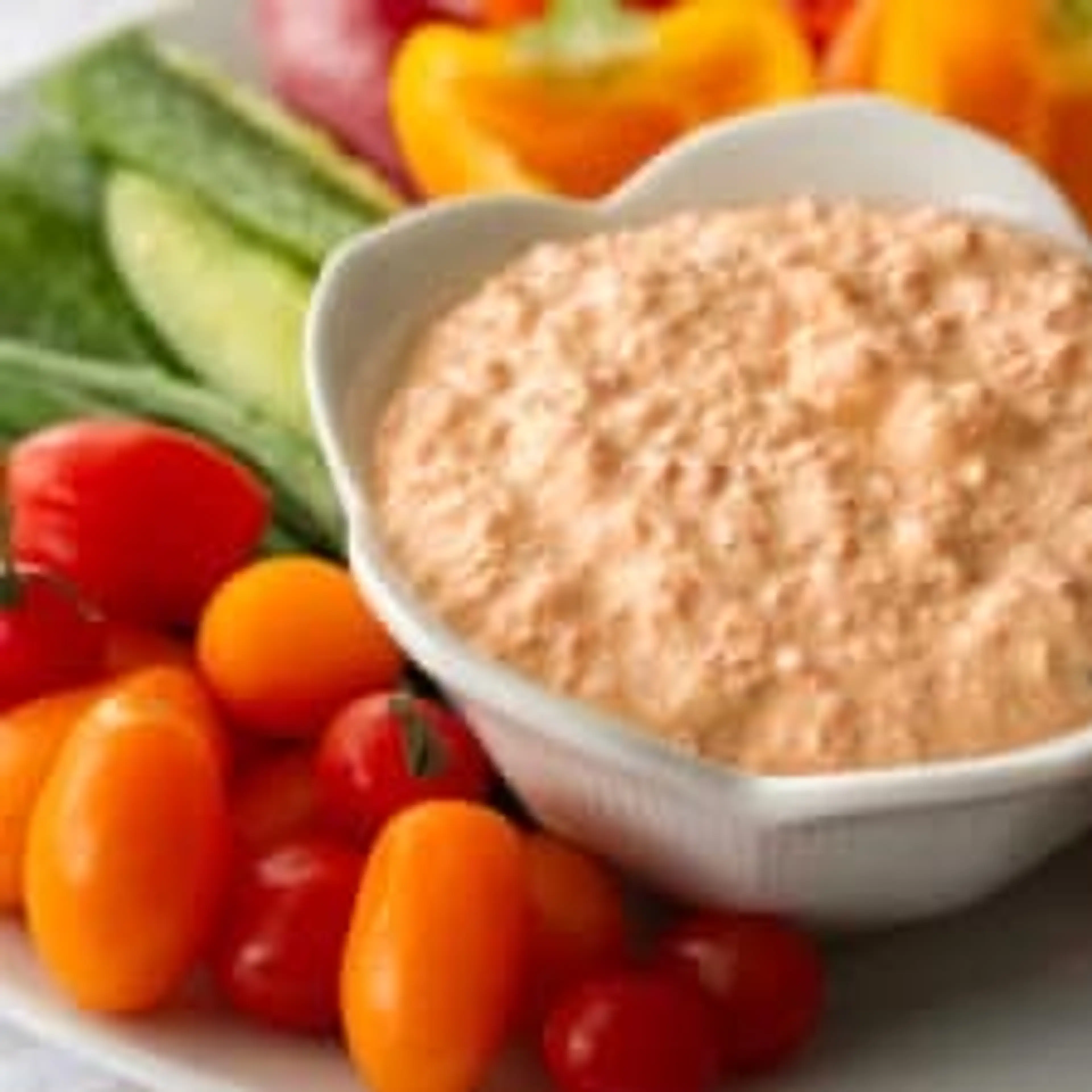 Ridiculously Easy Roasted Red Pepper Dip