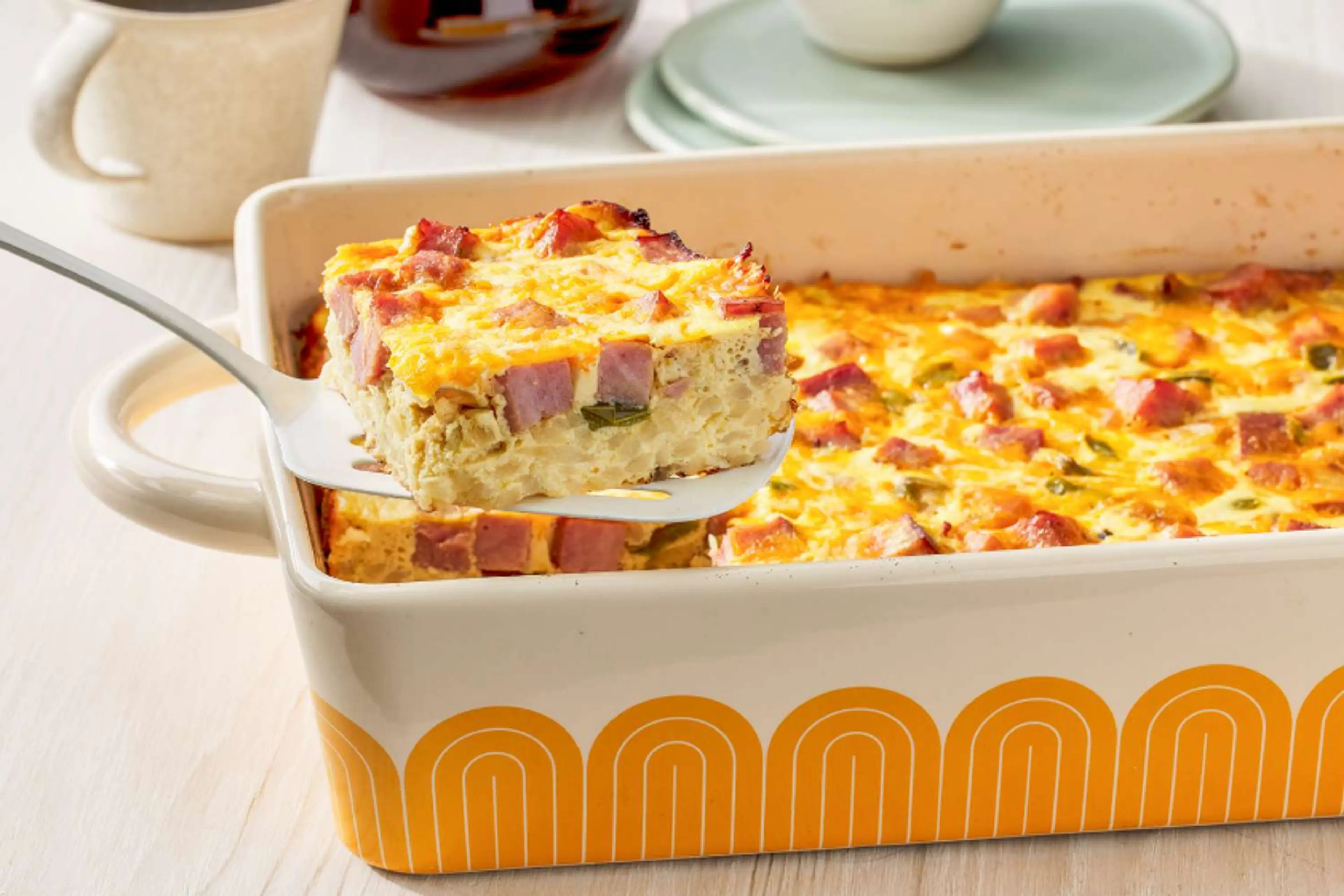 Denver Omelette Hashbrown Casserole
