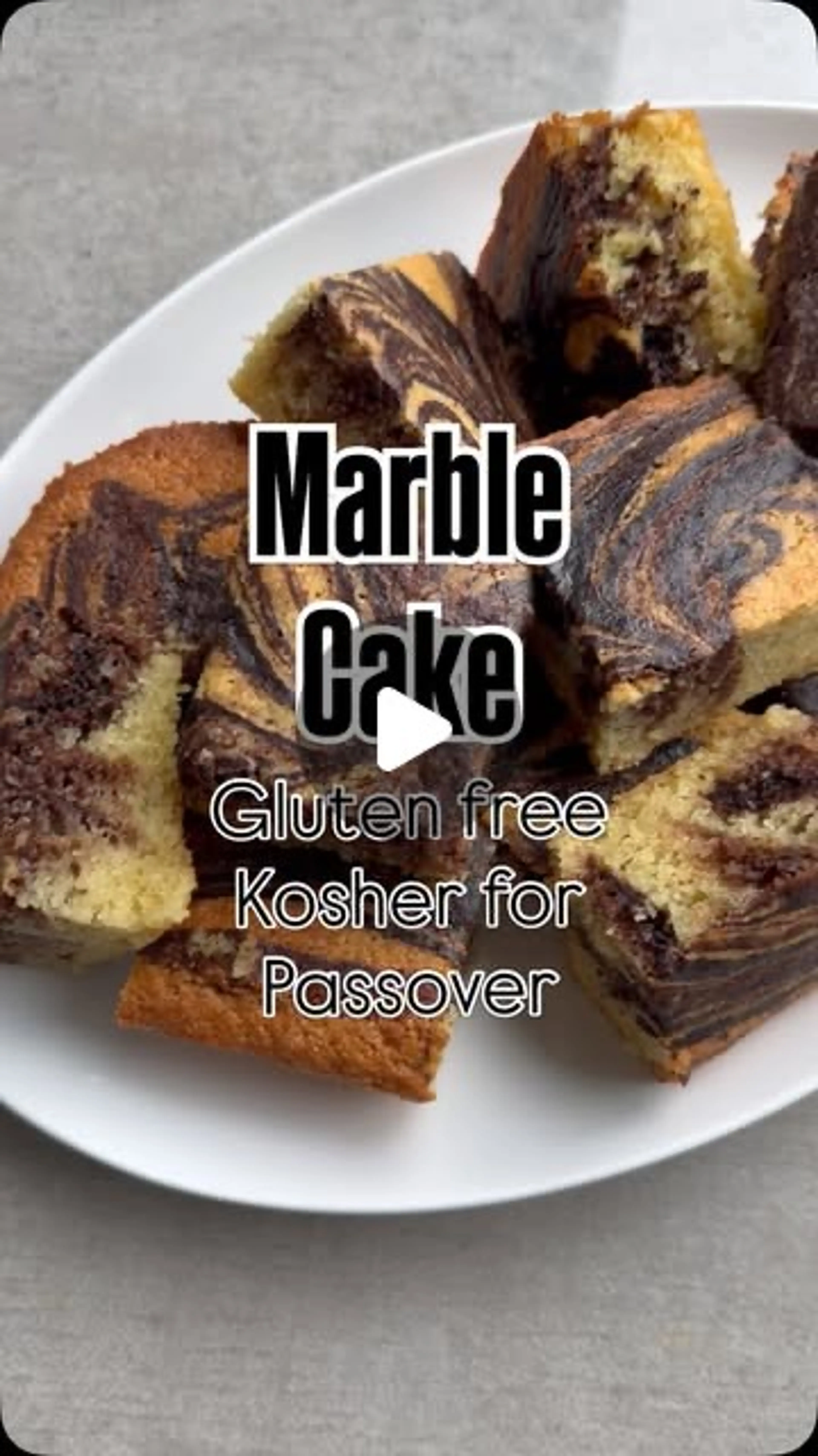 Passover Marble Cake