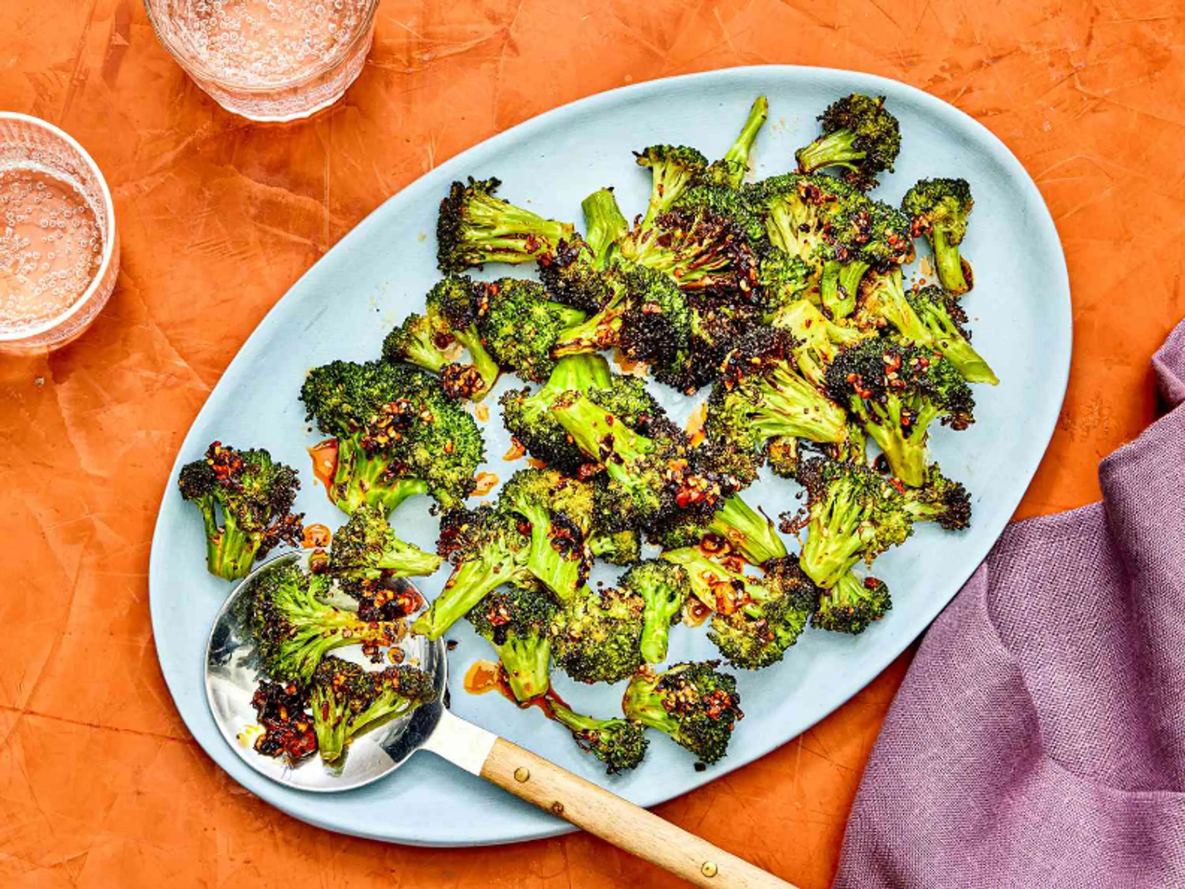 Crispy Air-Fryer Broccoli