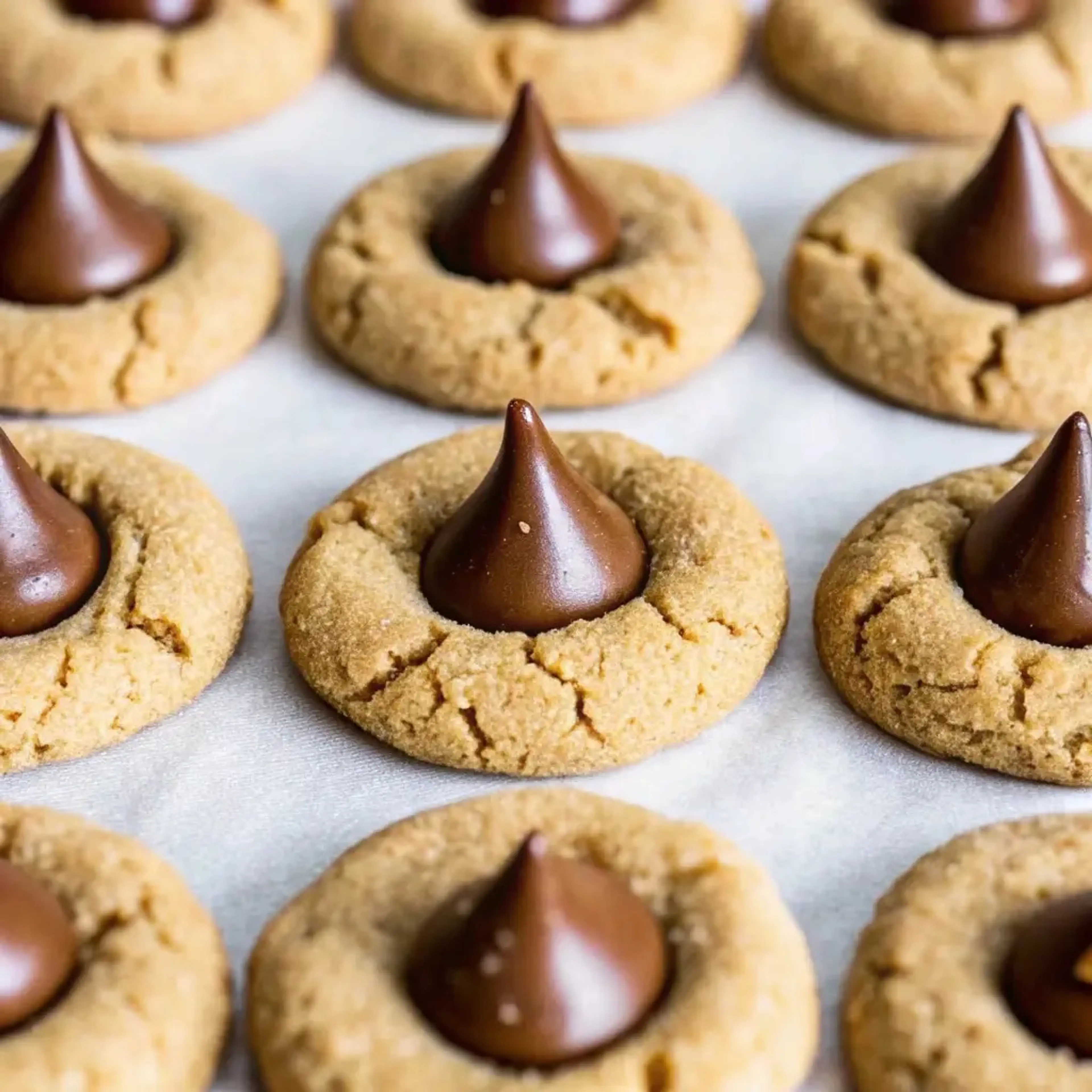Classic Soft and Chewy Peanut Butter Blossoms (The Perfect H