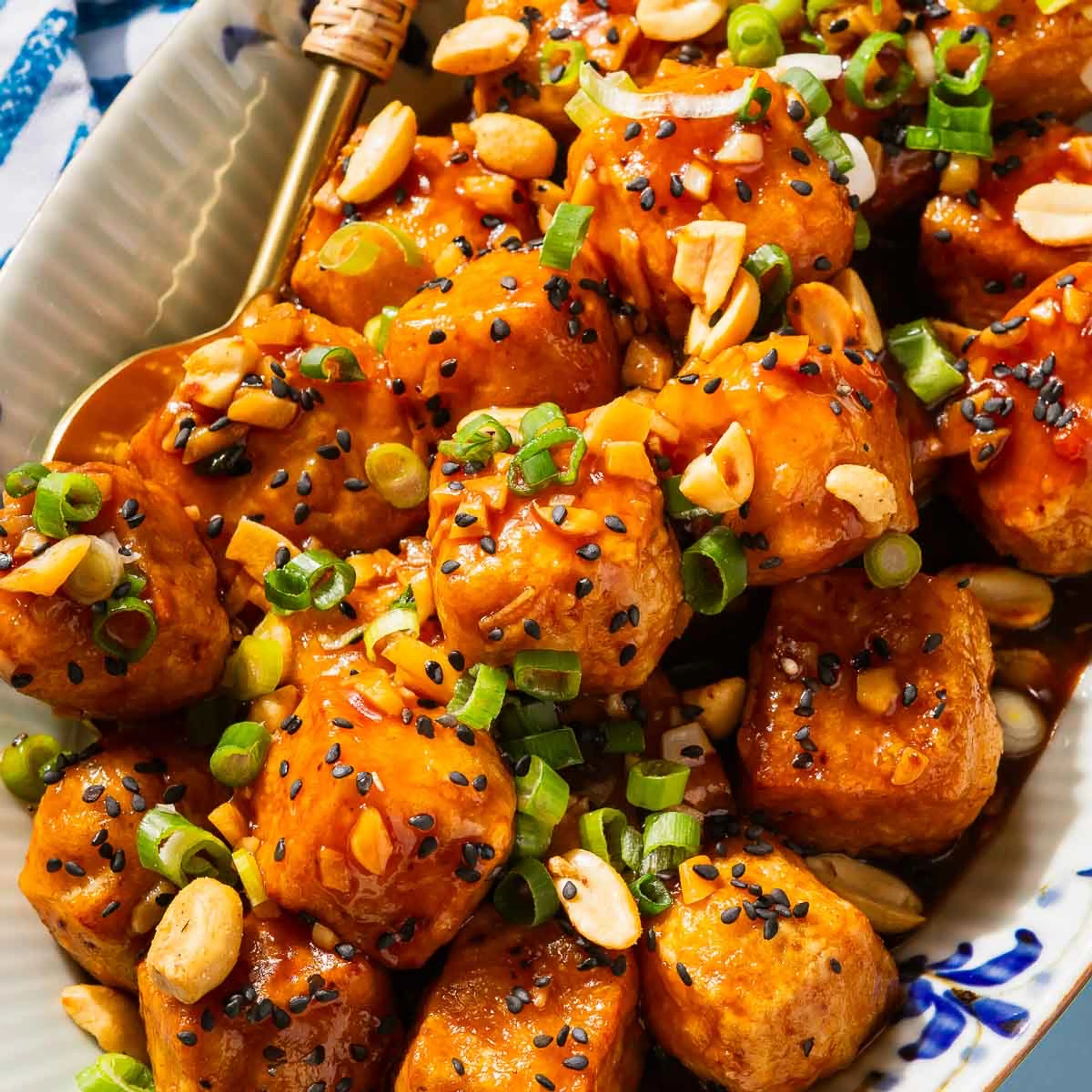 Honey garlic tofu recipe