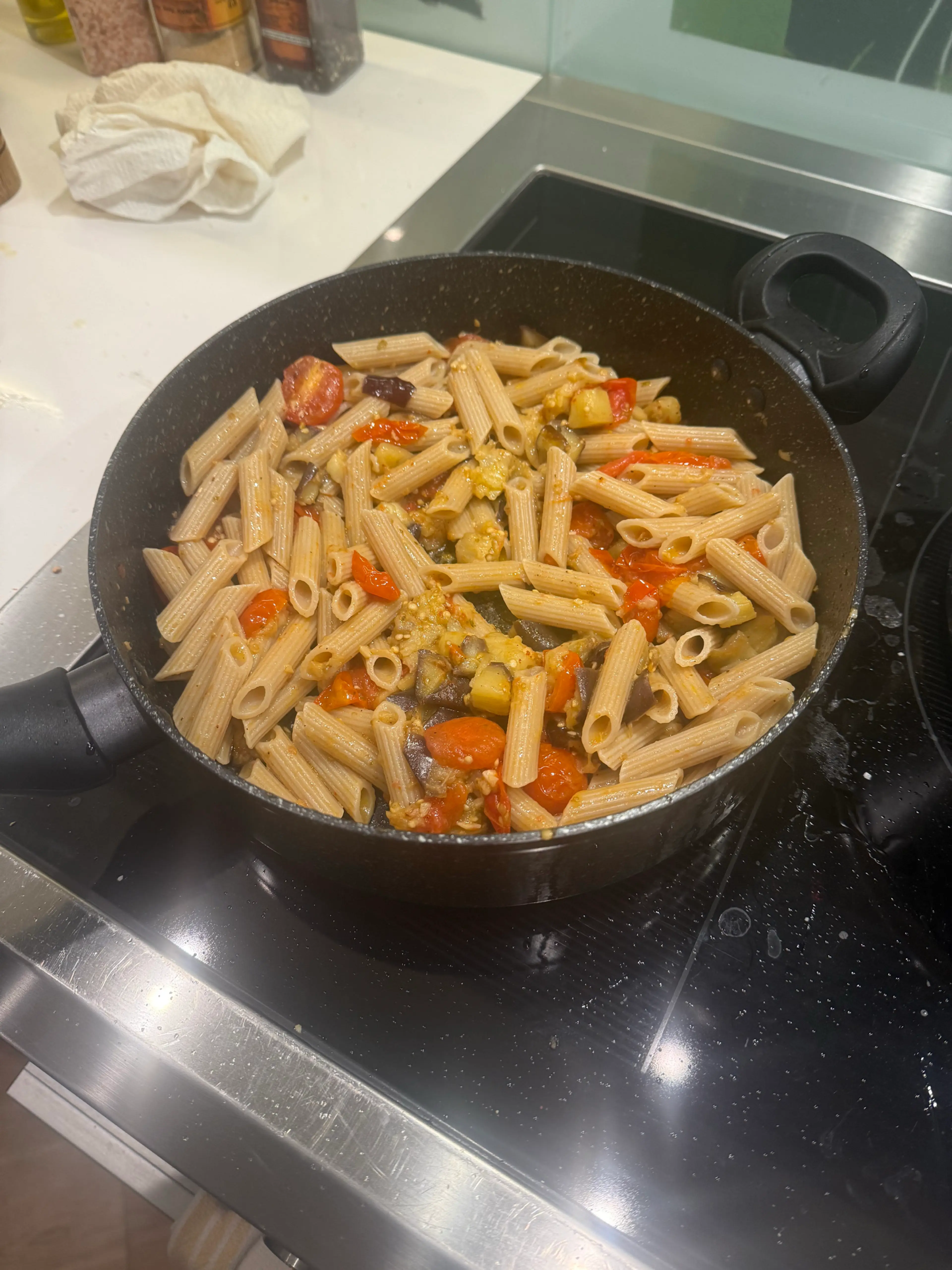 Rigatoni and Eggplant alla Norma
