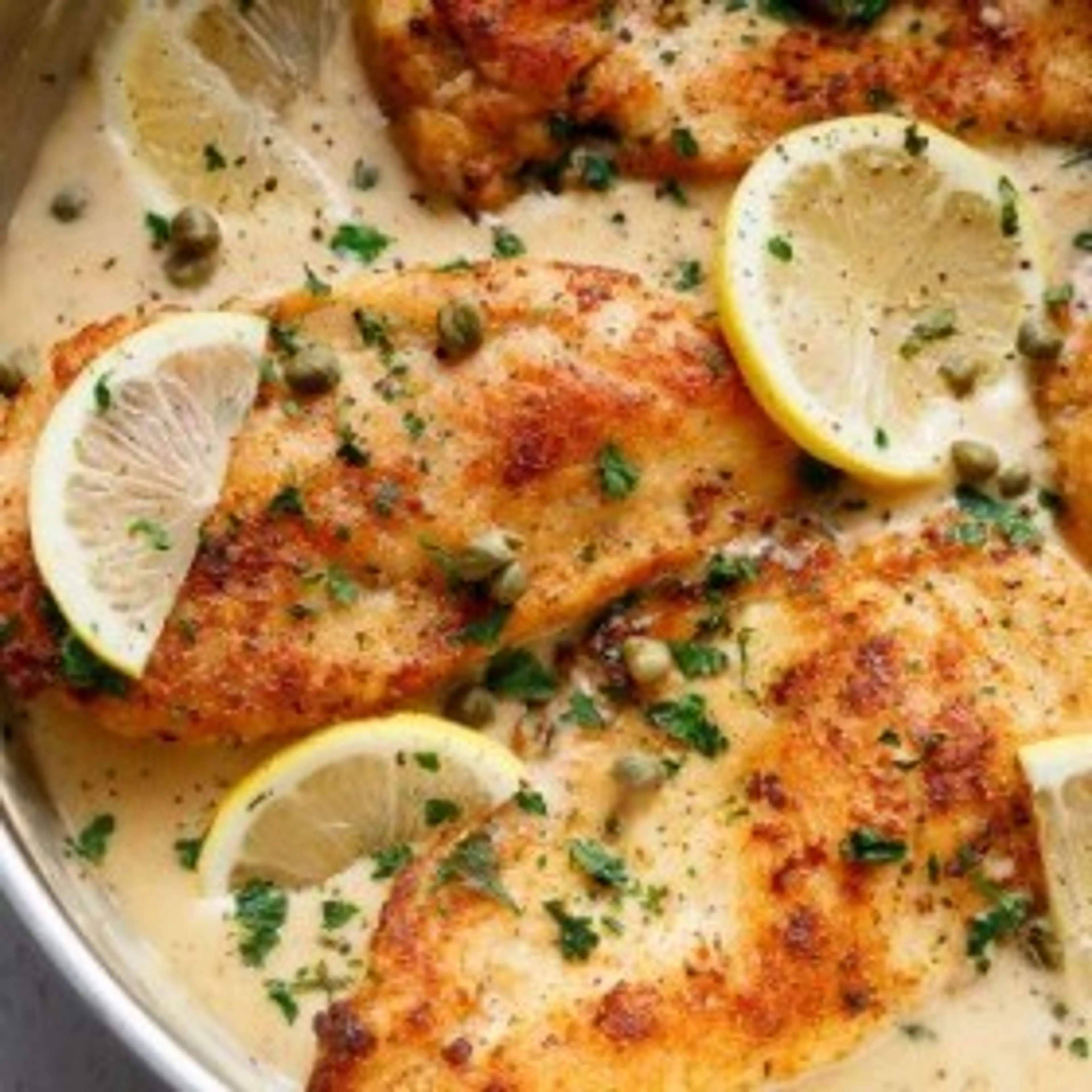 Creamy Lemon Parmesan Chicken