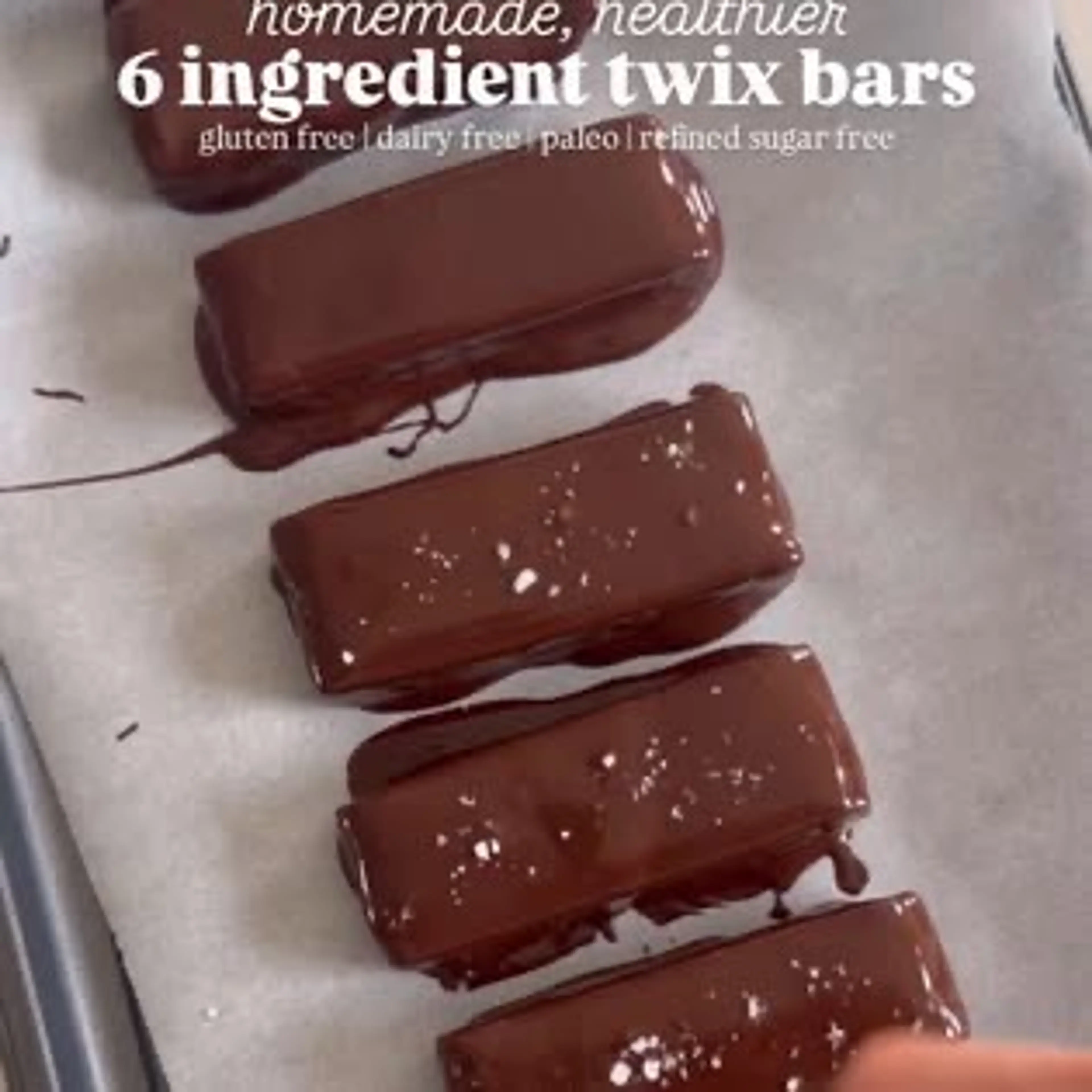 6 Ingredient Twix Candy Bars! They’re Gluten Free, Dairy Fre