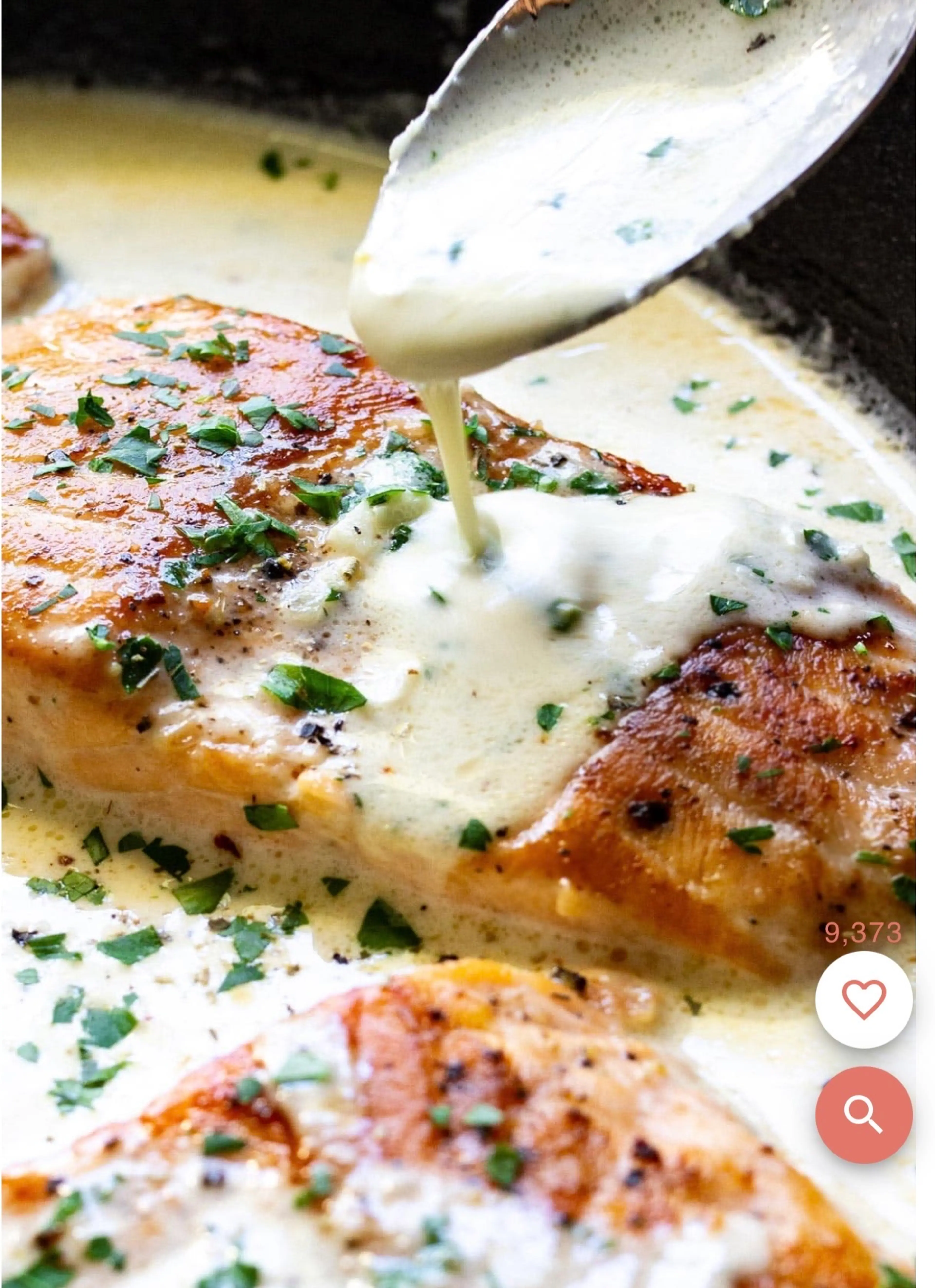 Creamy Garlic Butter Salmon