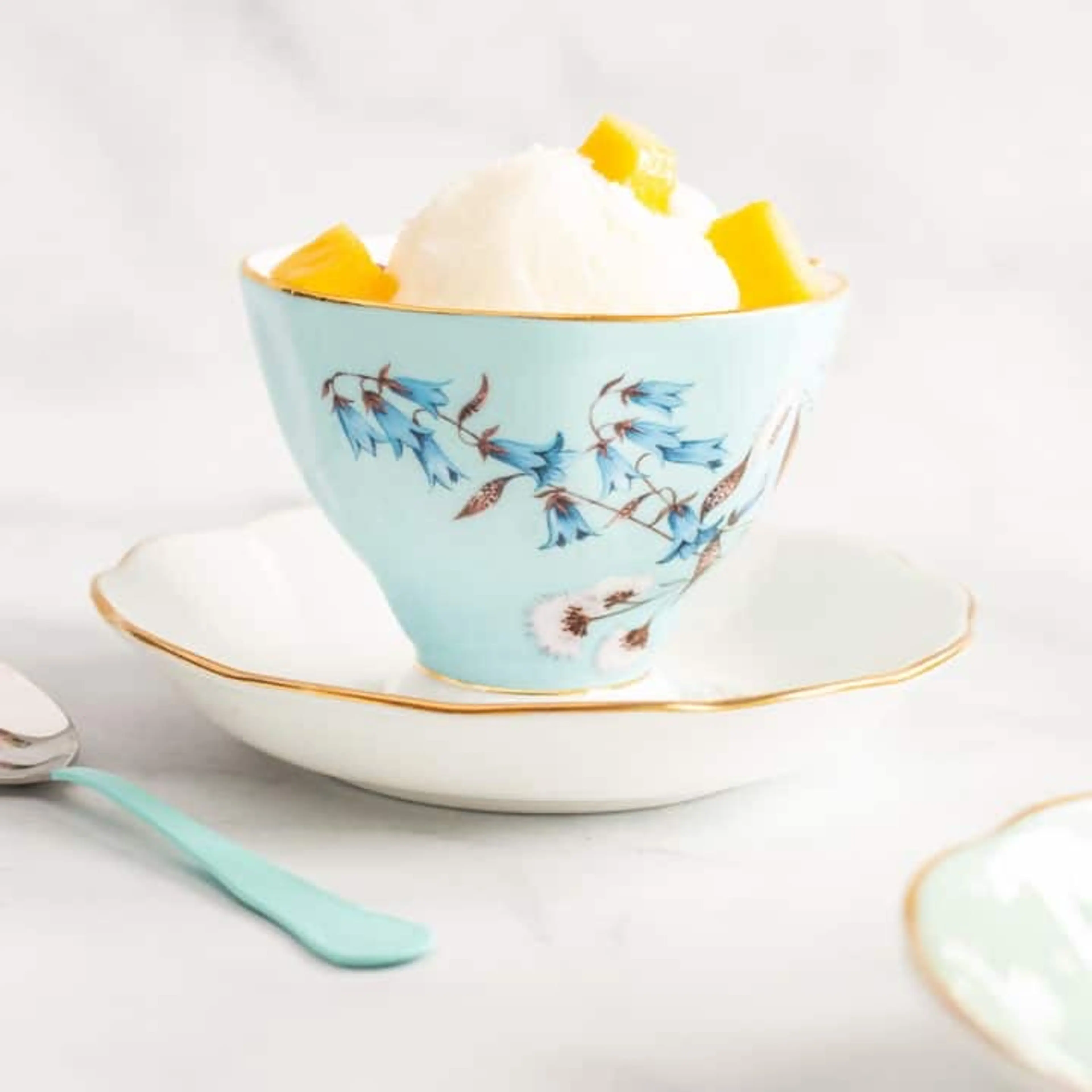 Homemade Pinkberry Frozen Yogurt
