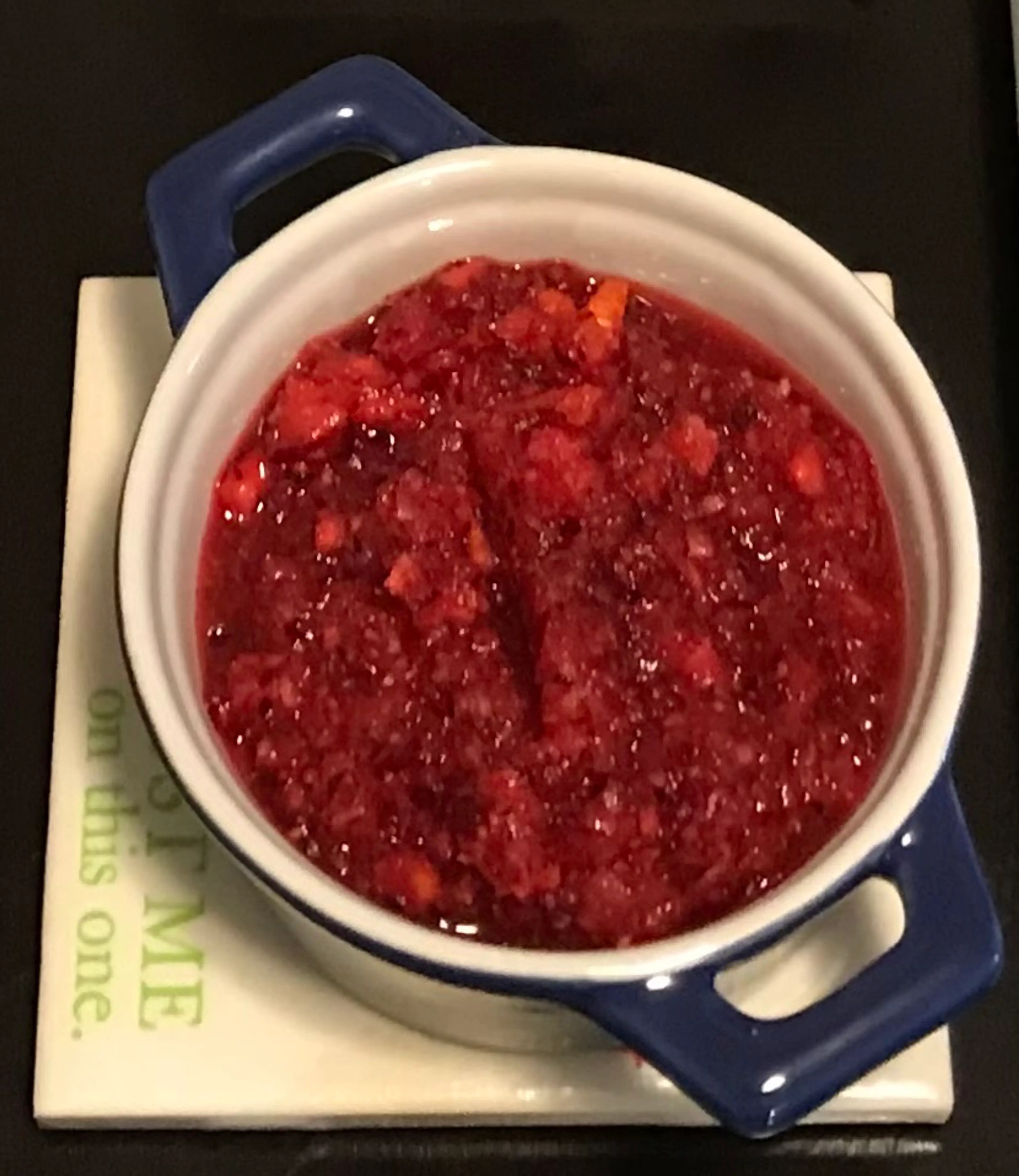 Stu’s Famous Cranberry-Orange Relish