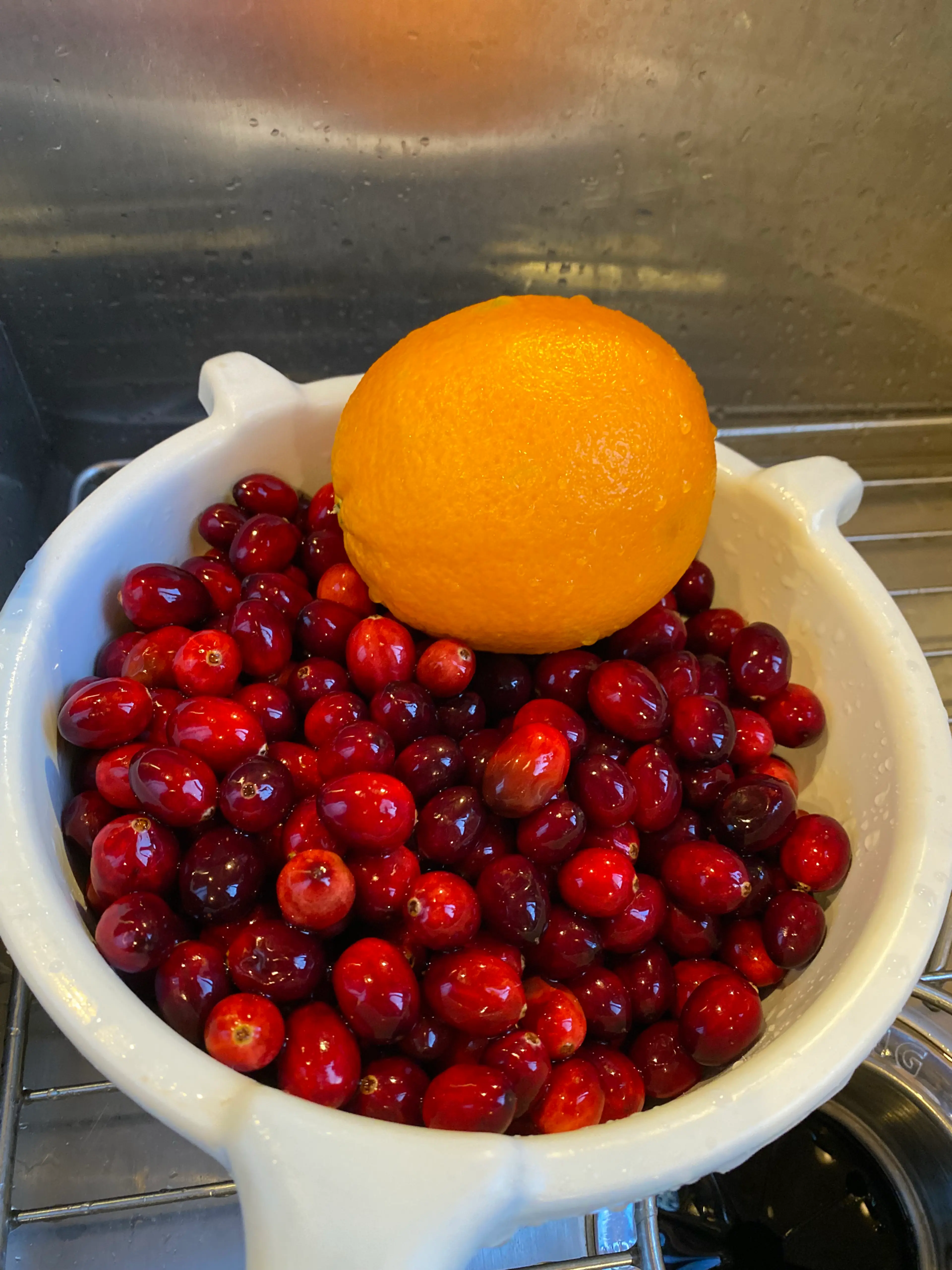 Stu’s Famous Cranberry-Orange Relish