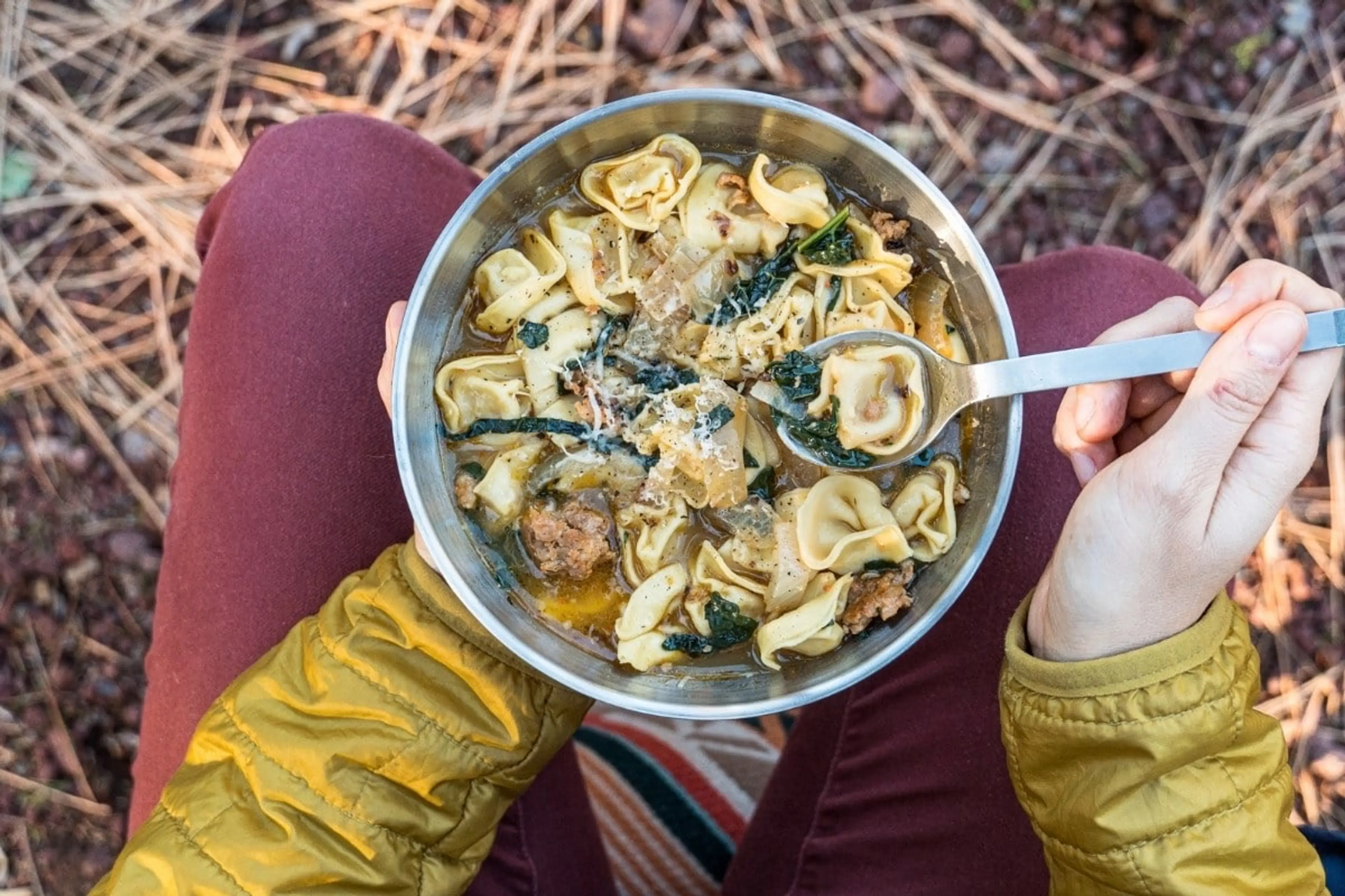 Sausage & Tortellini Soup
