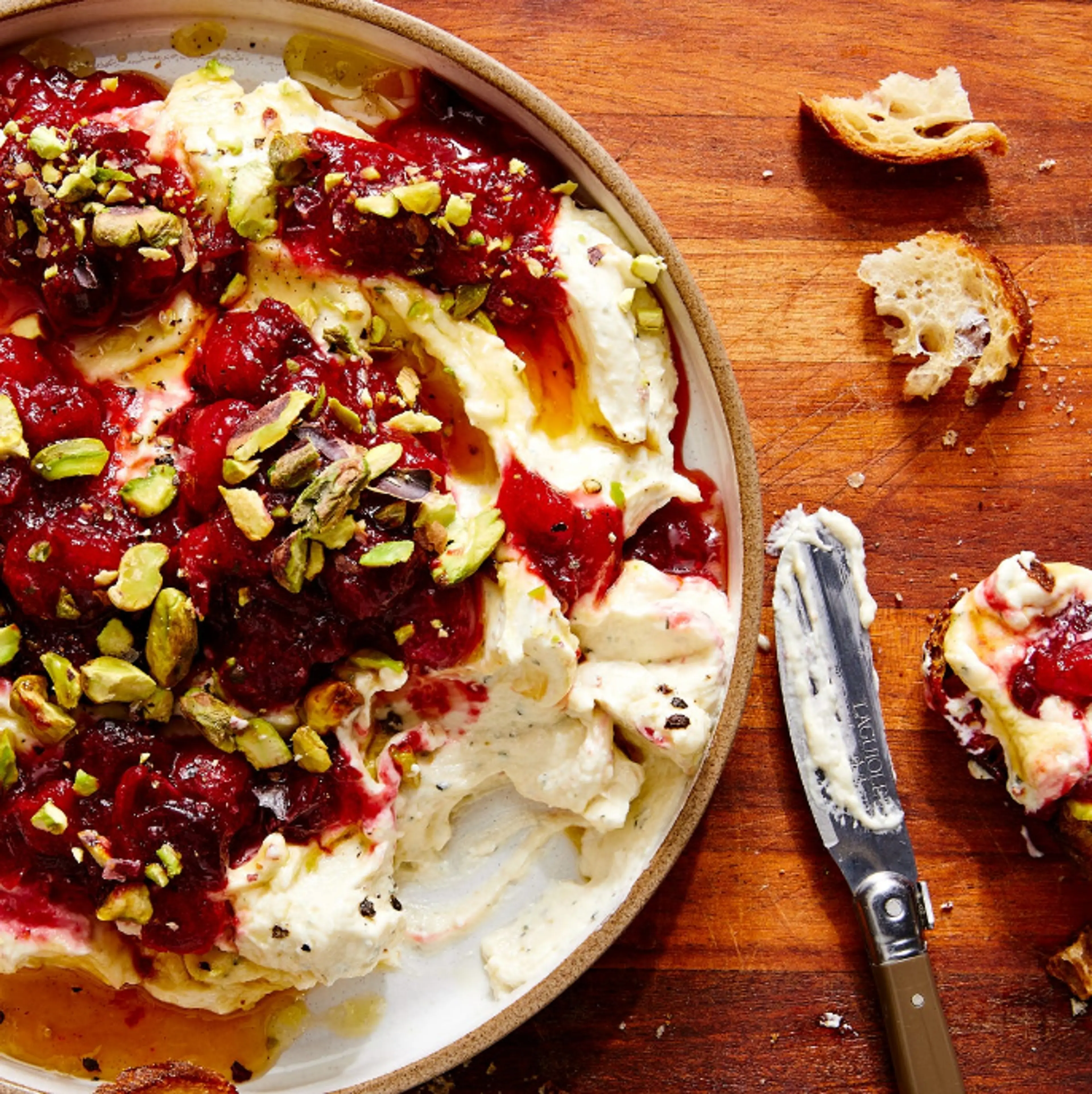 Cranberry Whipped Feta Dip