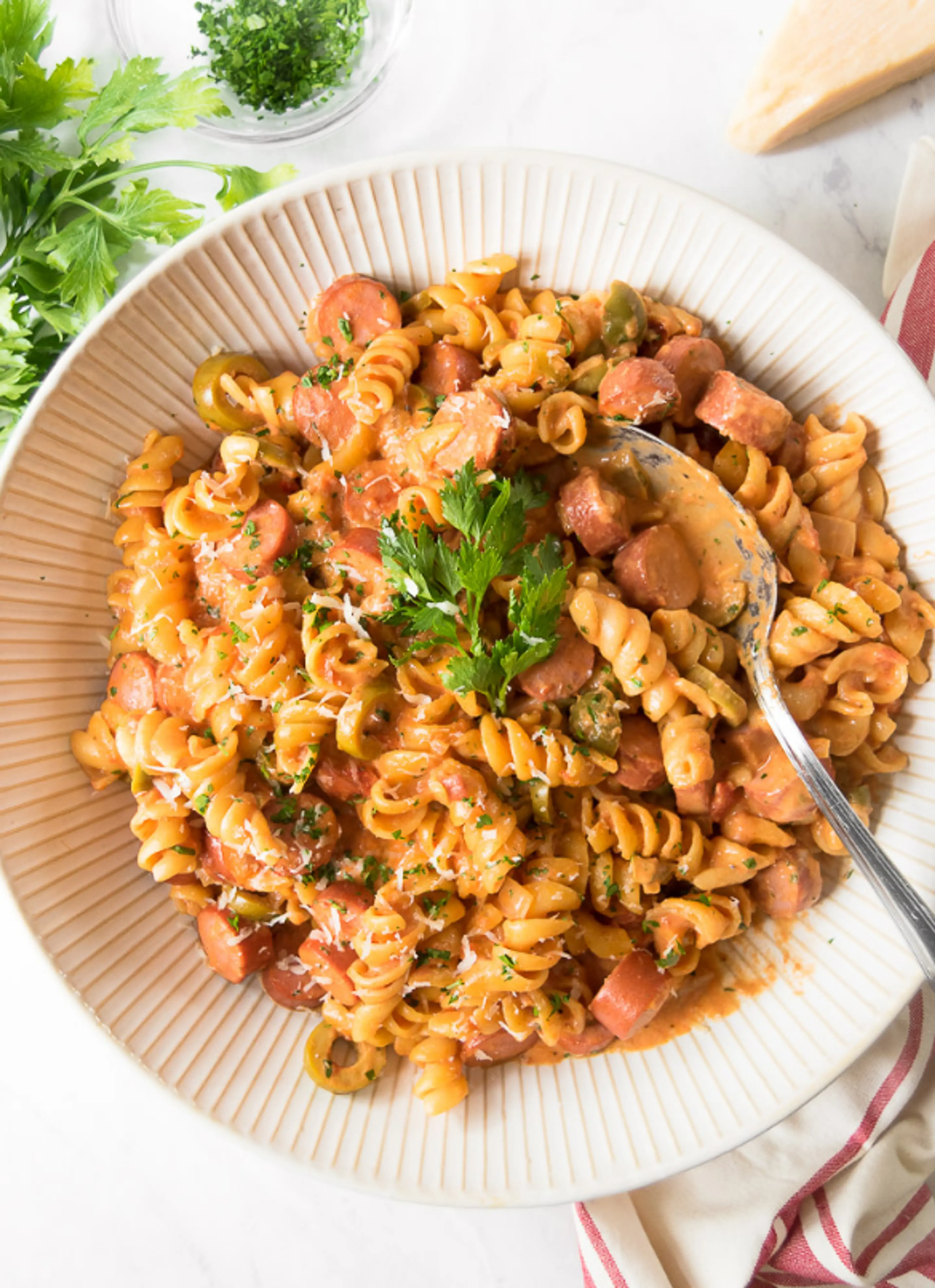 Hot Dog Pasta Recipe