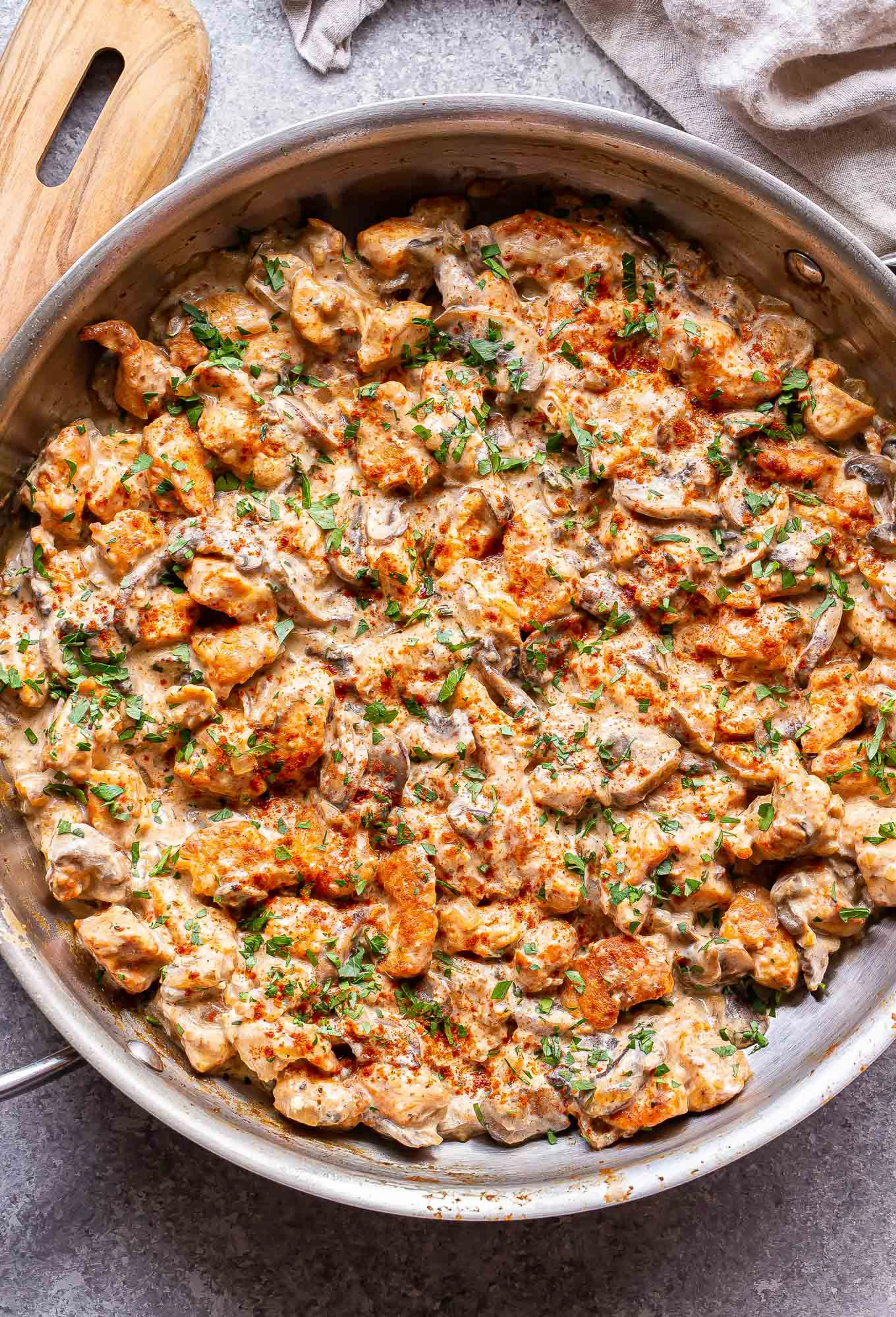 Chicken Stroganoff