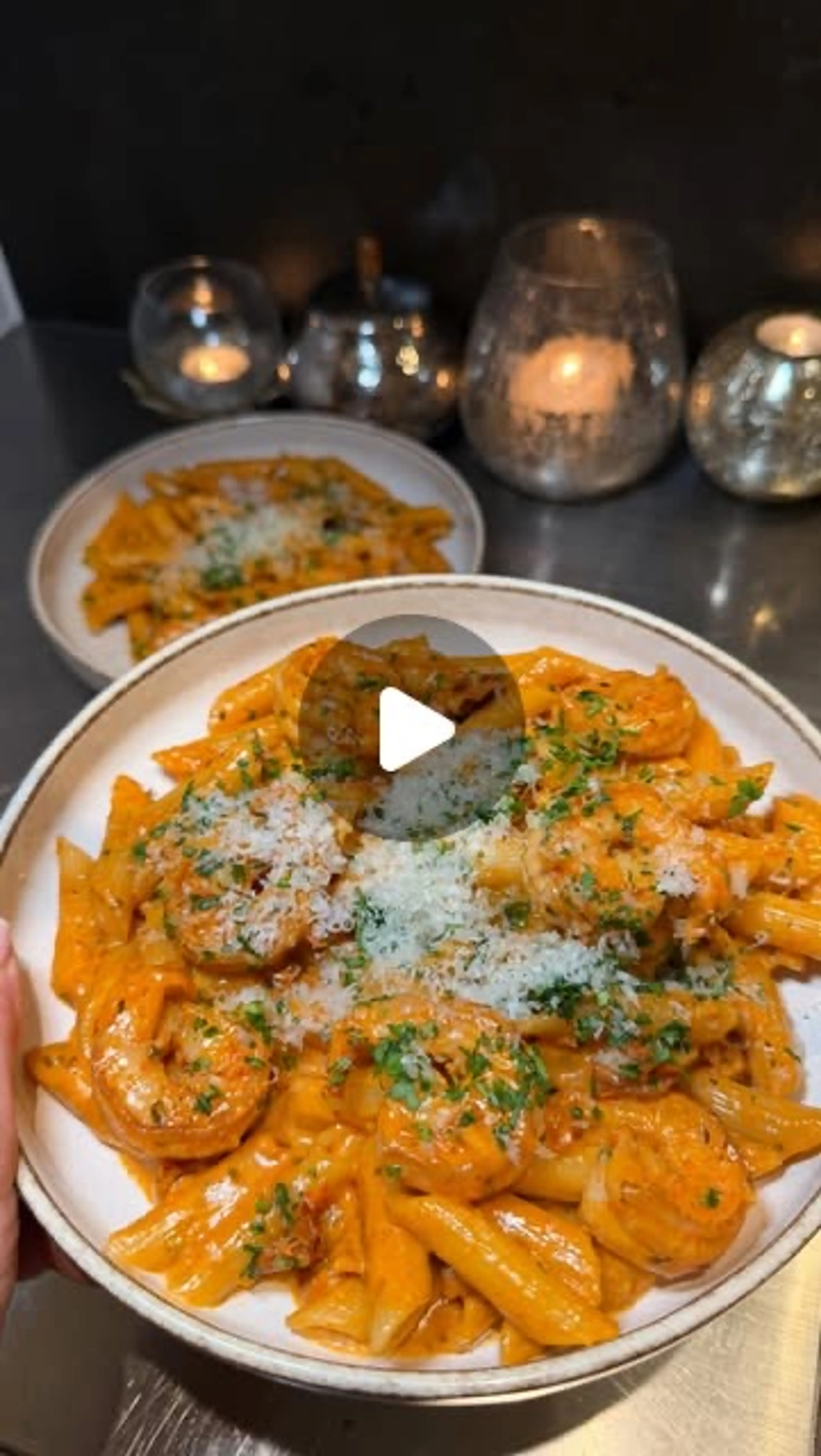 Marry Me Shrimp Pasta - Creamy Garlic Shrimp in a Rich Sun-d
