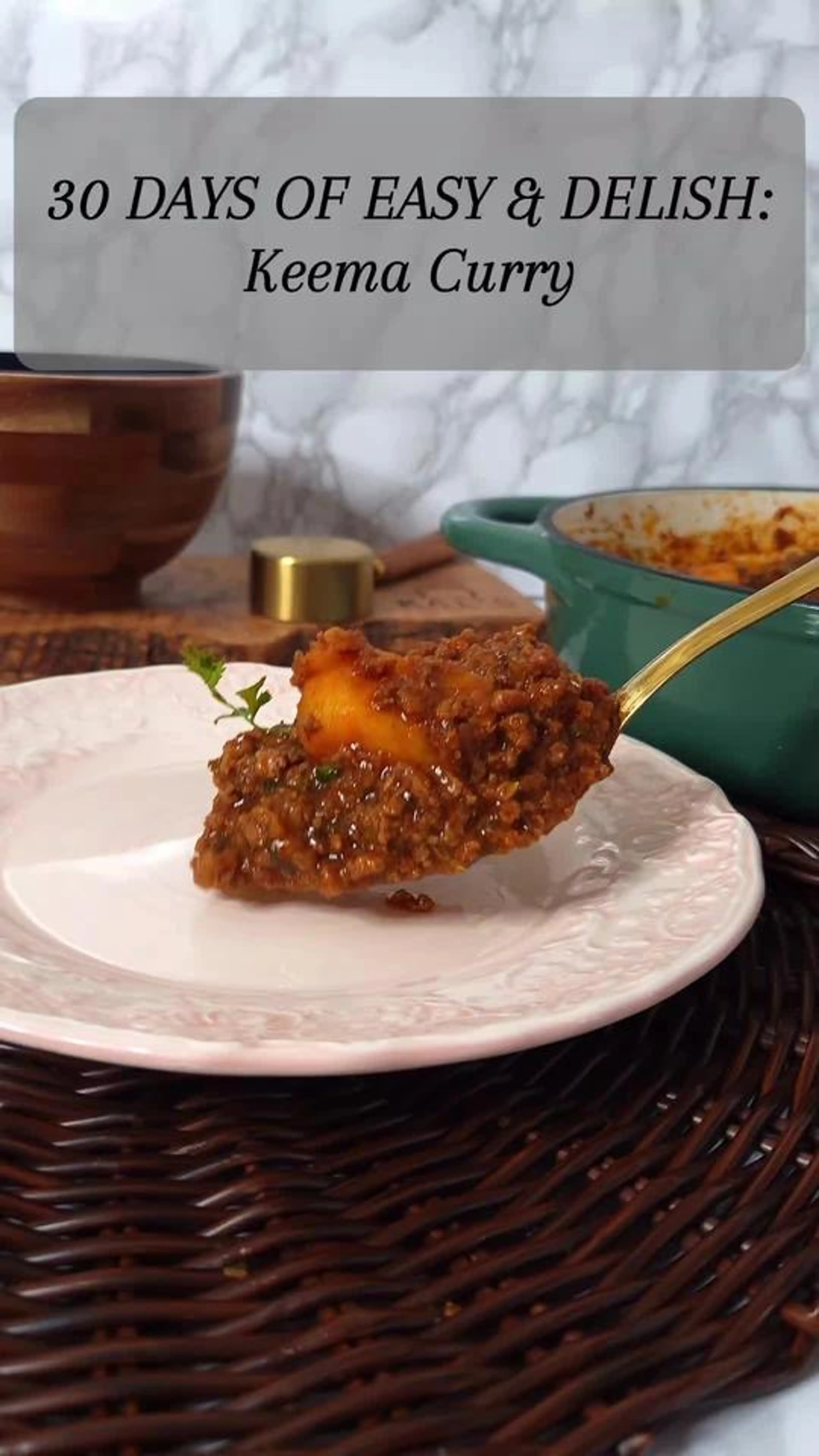 Bismillah. Day 26 - Keema Curry